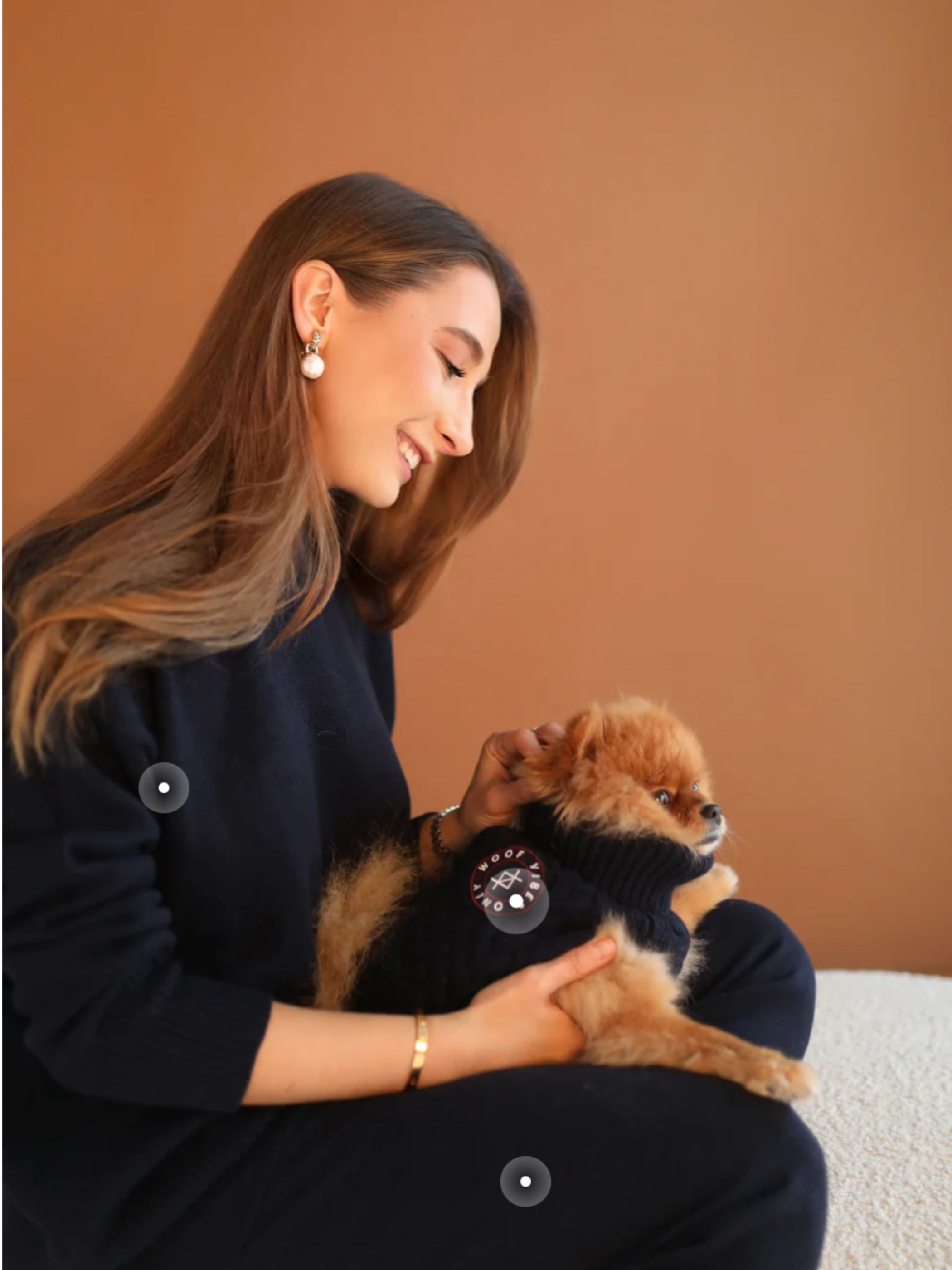 Woof Vibes Only: Introducing the Merino-Cashmere Dog Sweater