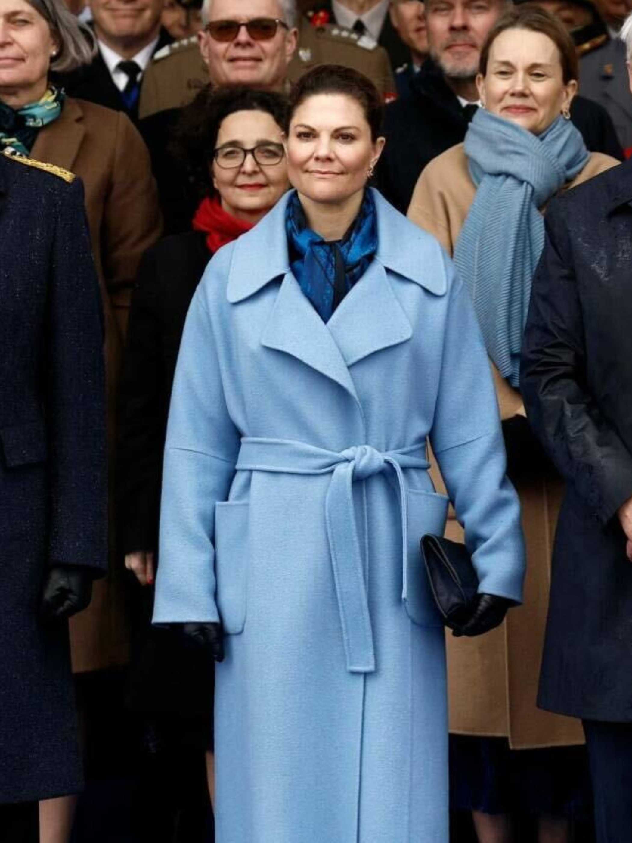 Princess Victoria Represents in Andiata Henriette Coat