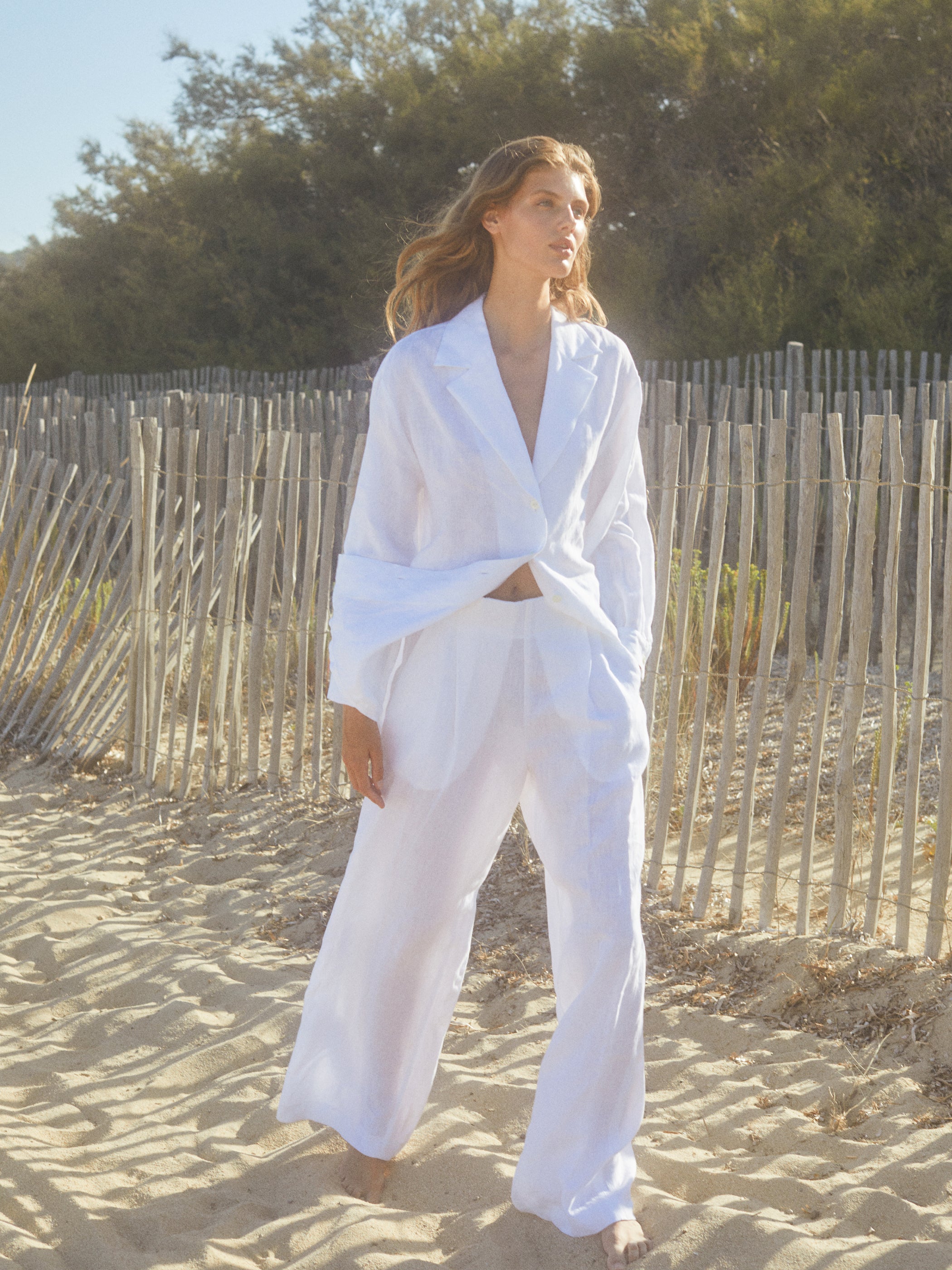 Kamille 3 Linen Trousers