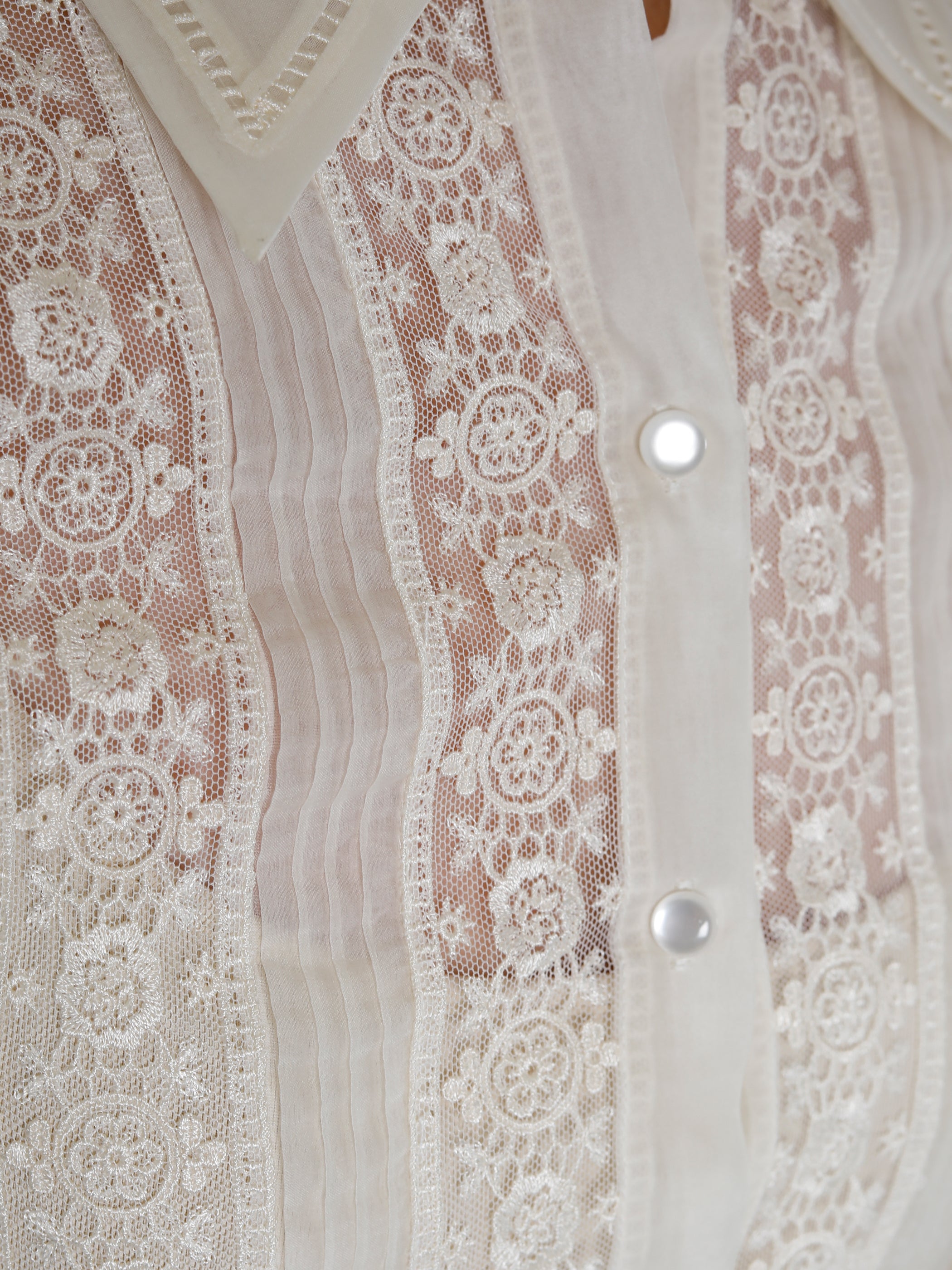 Amani Silk Organza Shirt