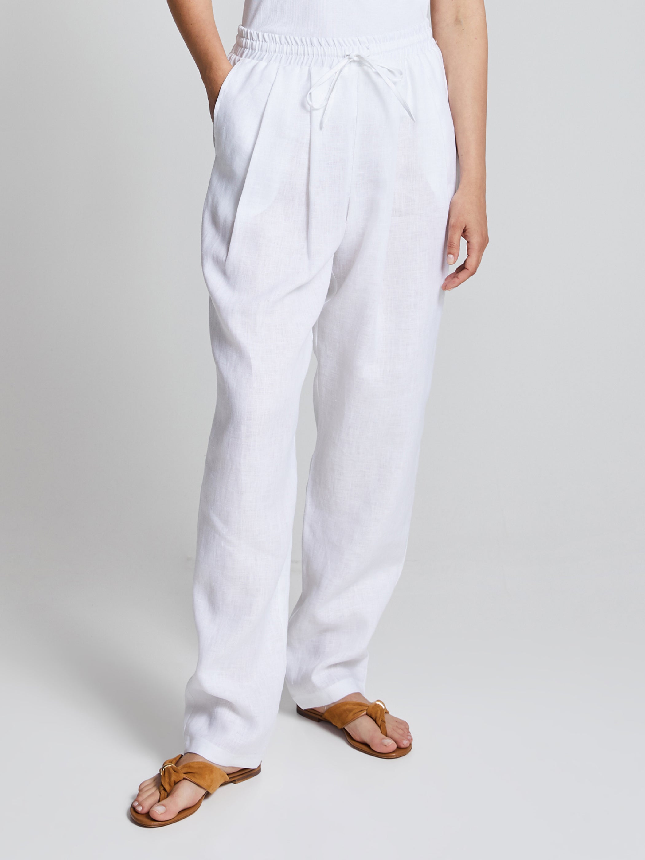 Clady Linen Trousers