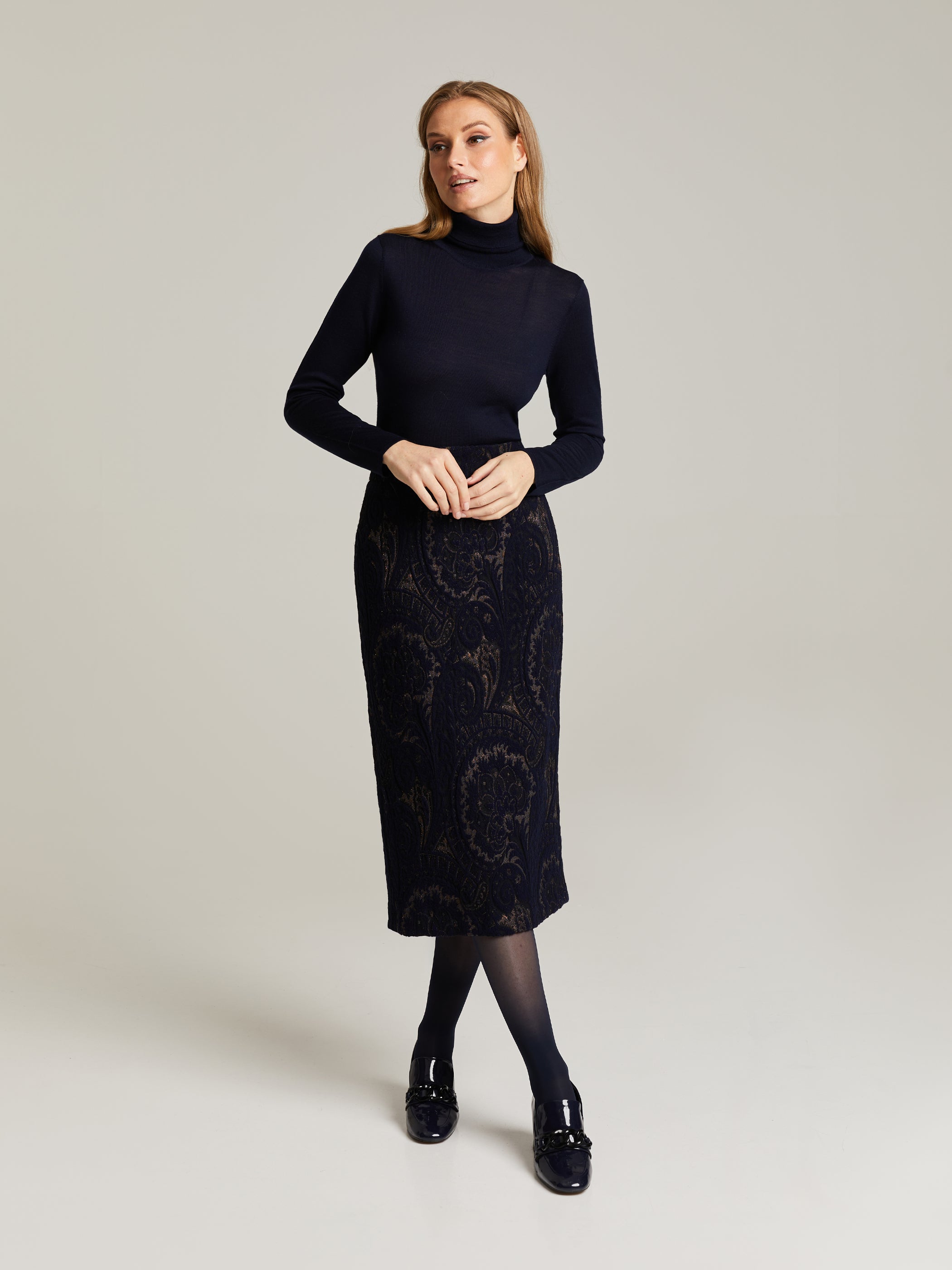 Polana Merino Turtleneck Knit