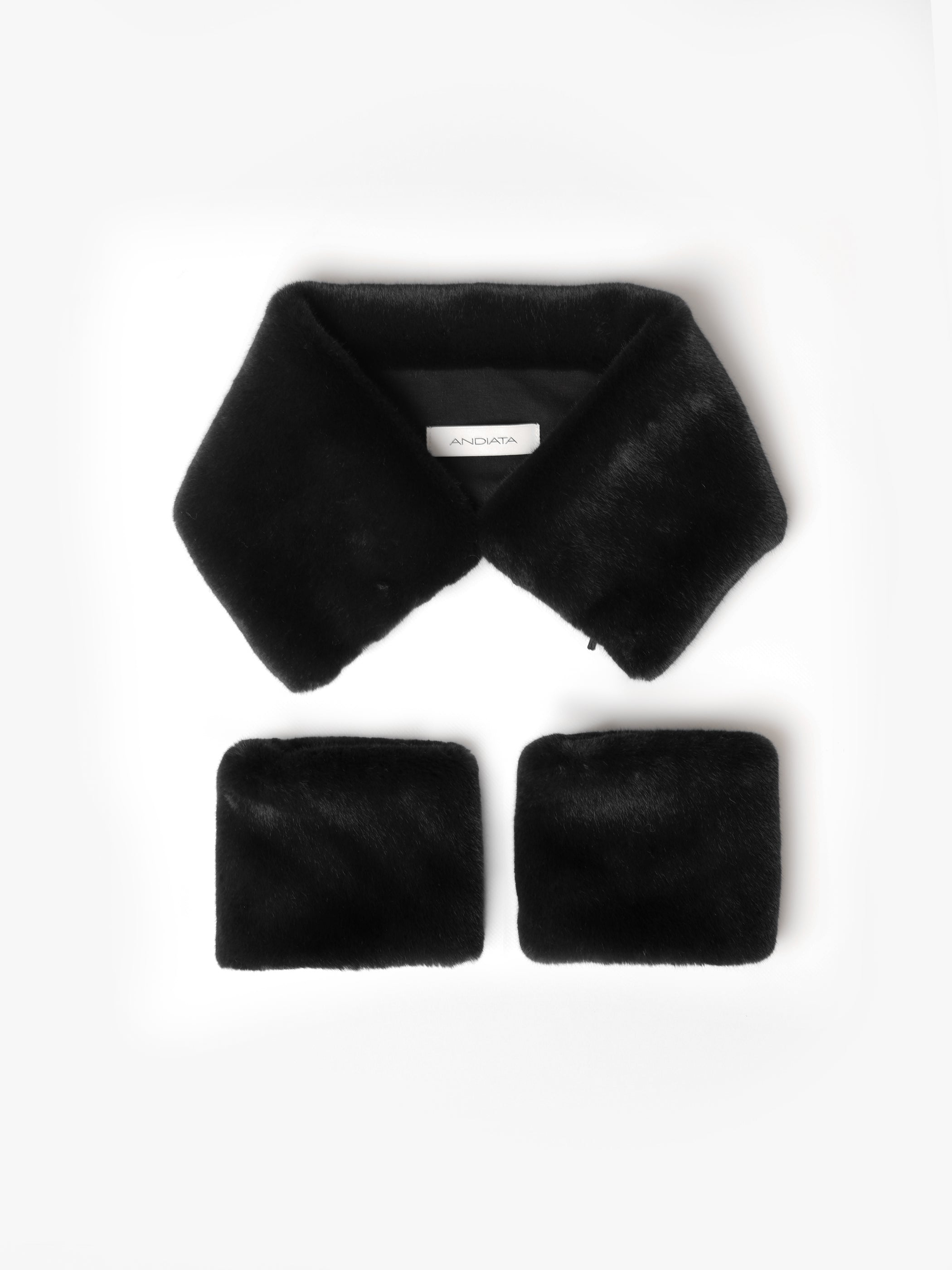 Gianina Faux-Fur Accessory Set