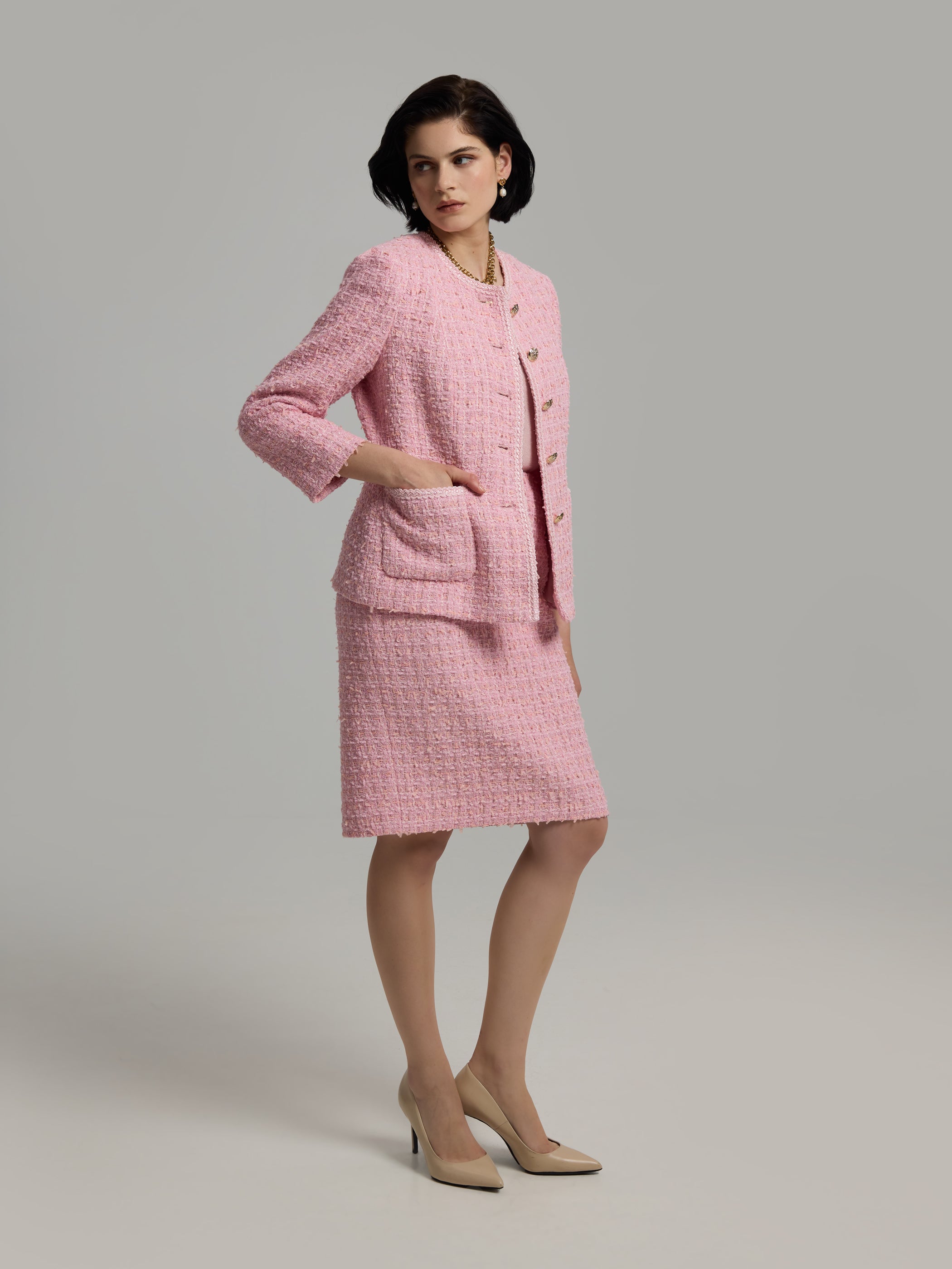 Gisele Bouclé Blazer