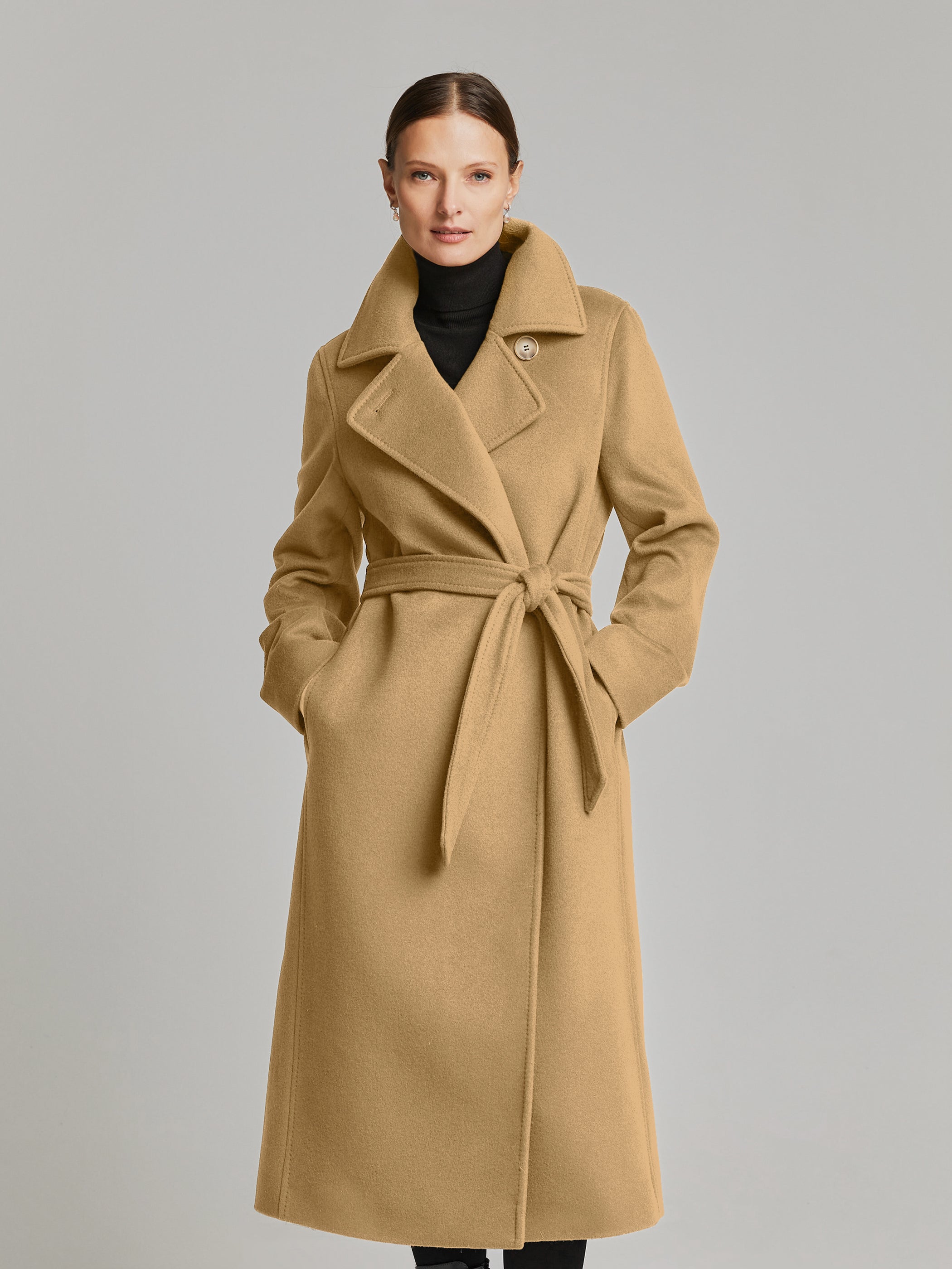 Joslyn Wool-Cashmere Coat