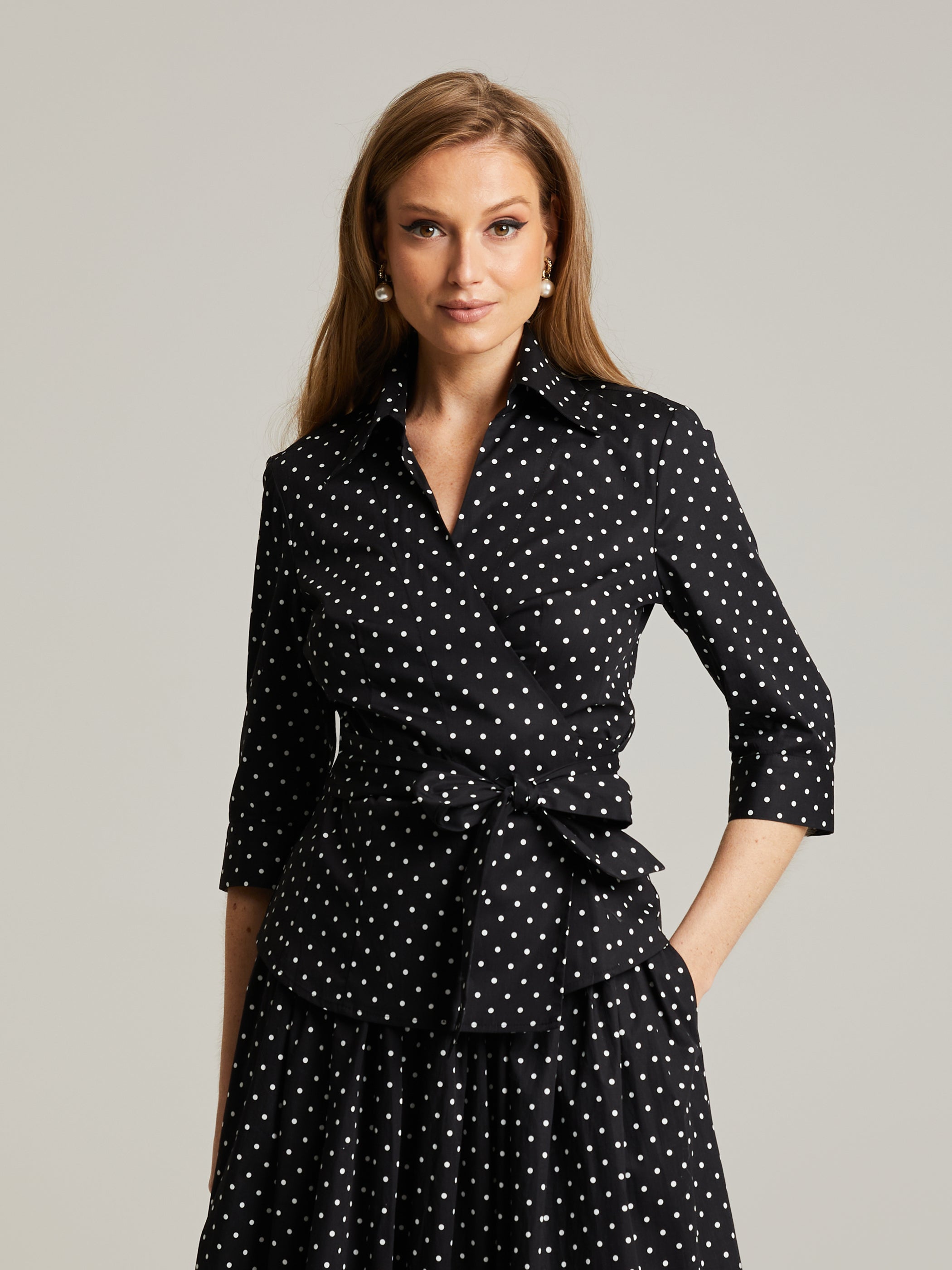 Kiira Wrap Blouse