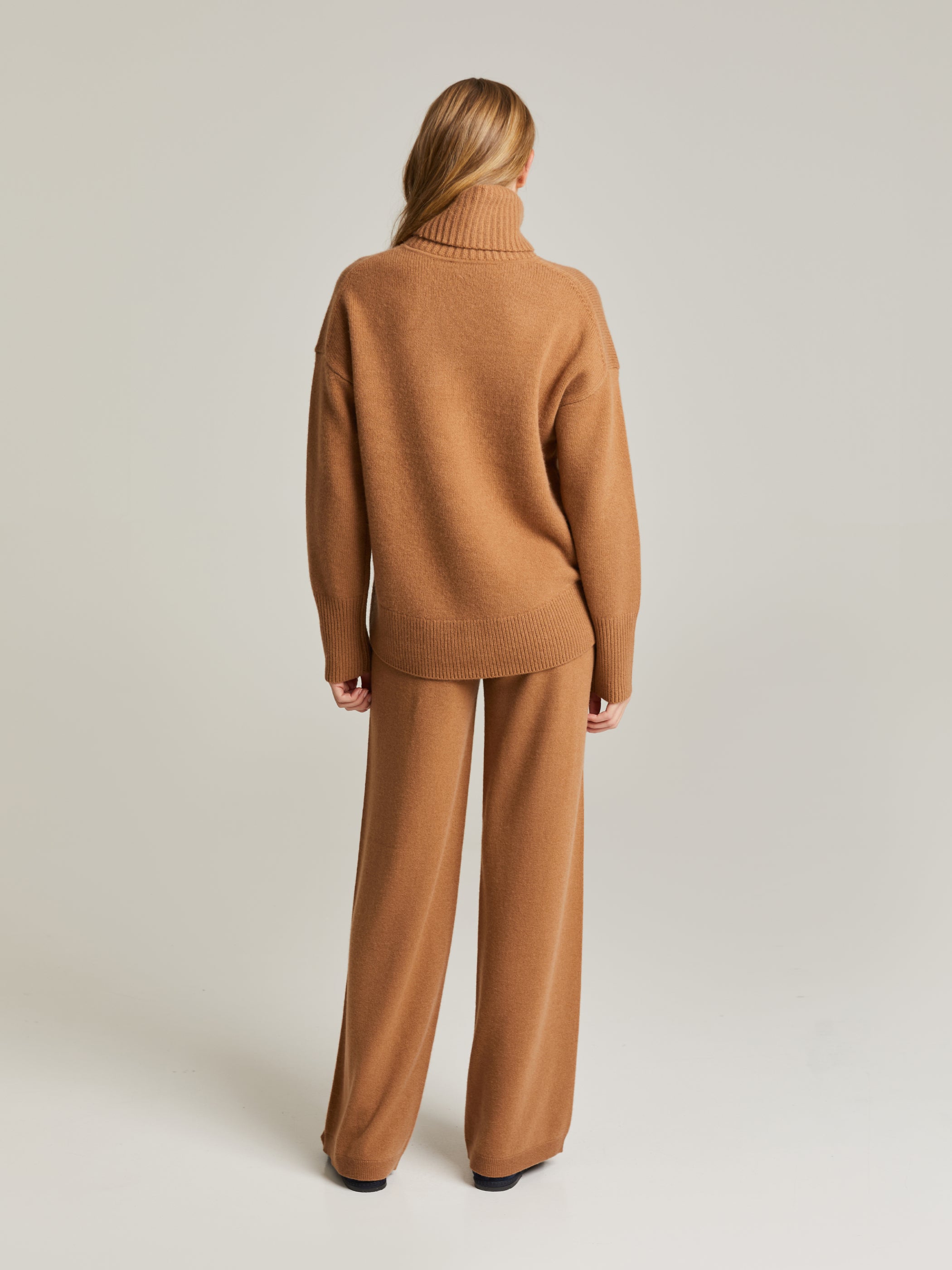 Maeva Merino-Cashmere Turtleneck Knit