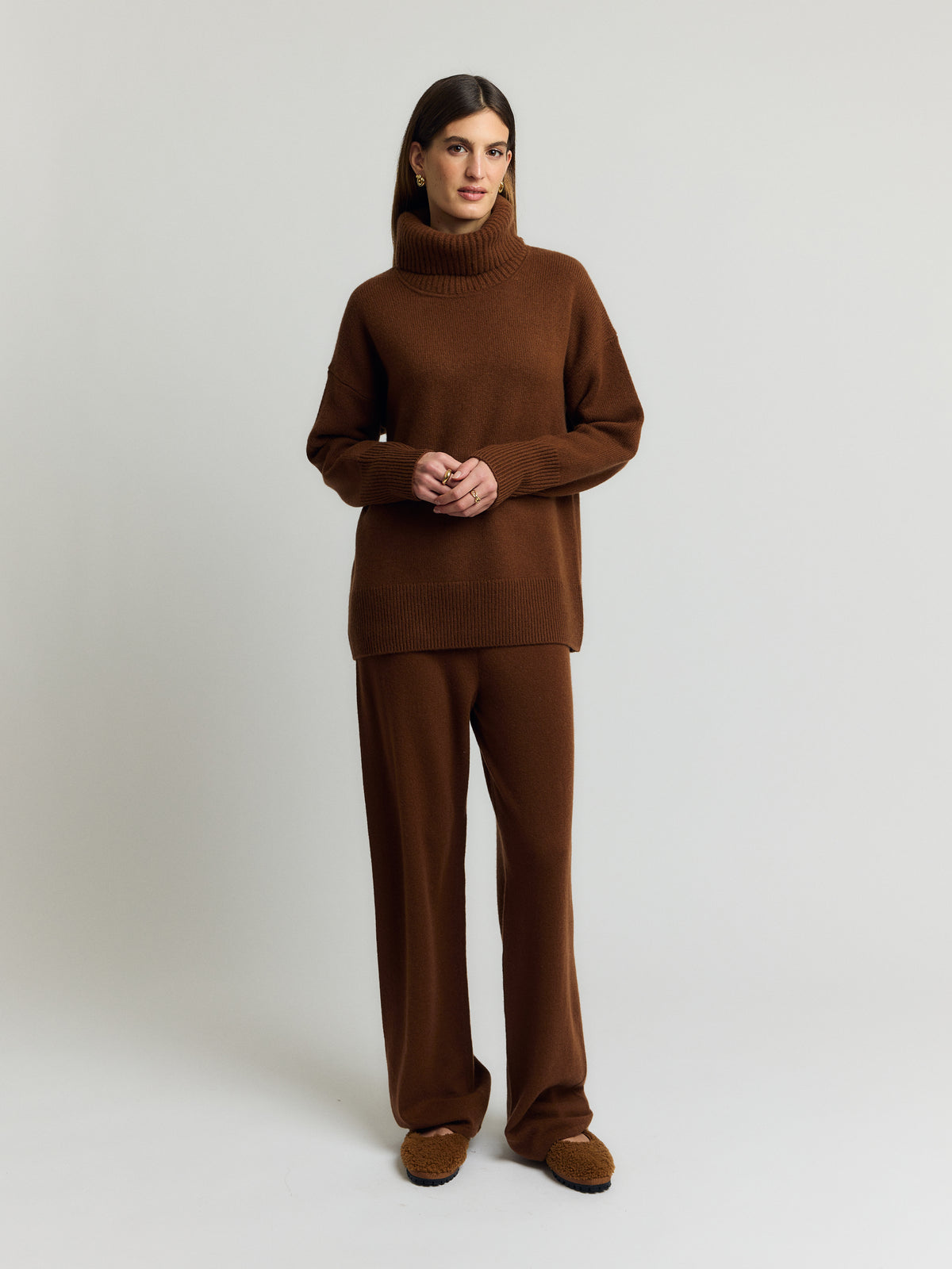 Maeva Cashmere Turtleneck Knit