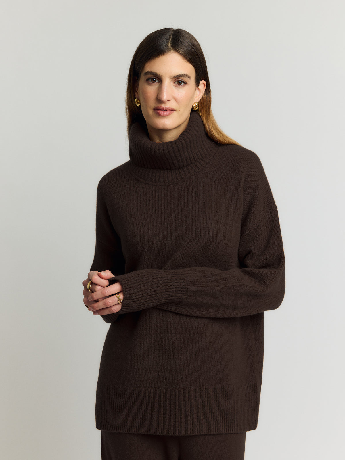 Maeva Cashmere Turtleneck Knit