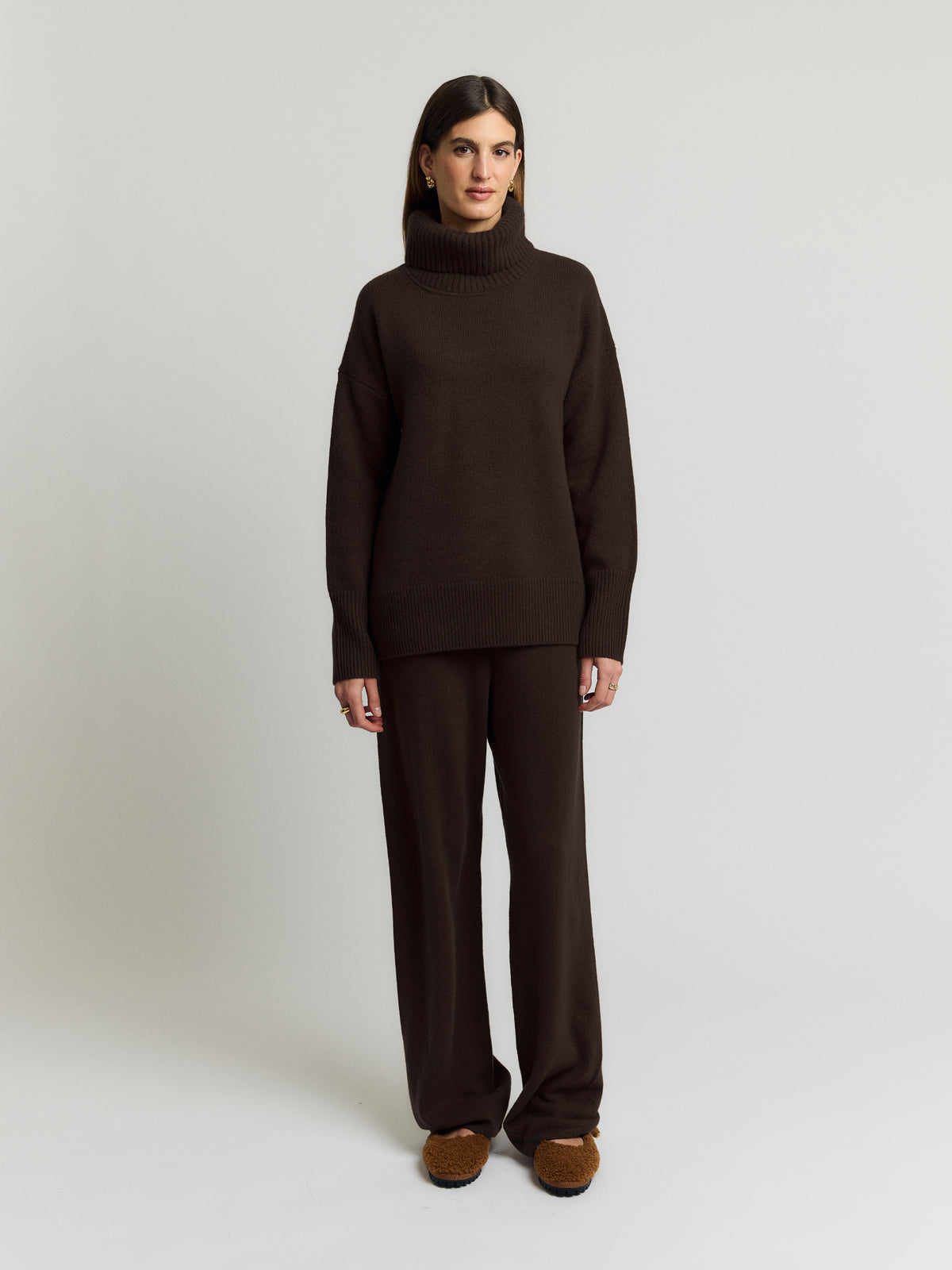 Maeva Cashmere Turtleneck Knit