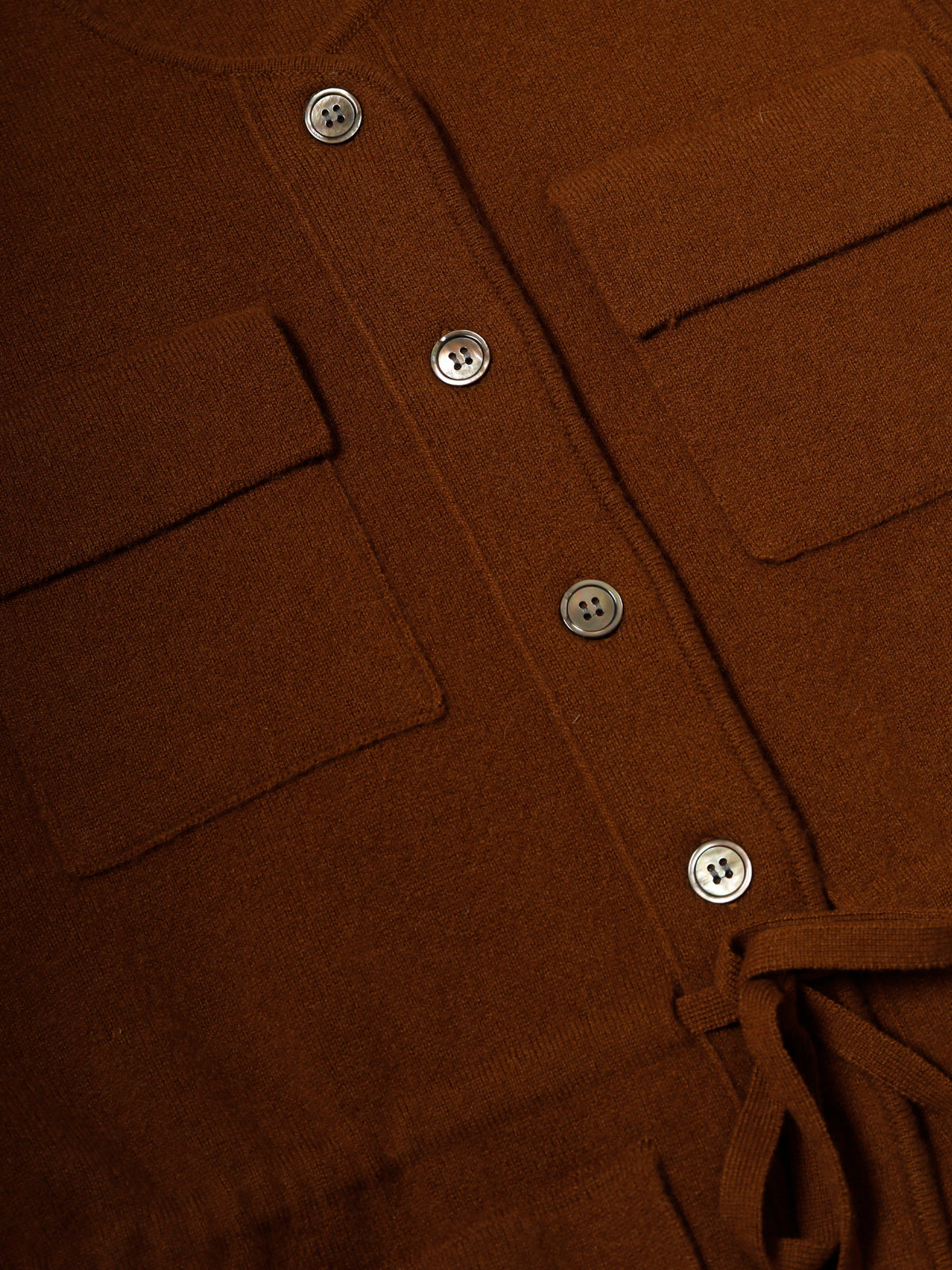 Malina Wool-Cashmere Vest