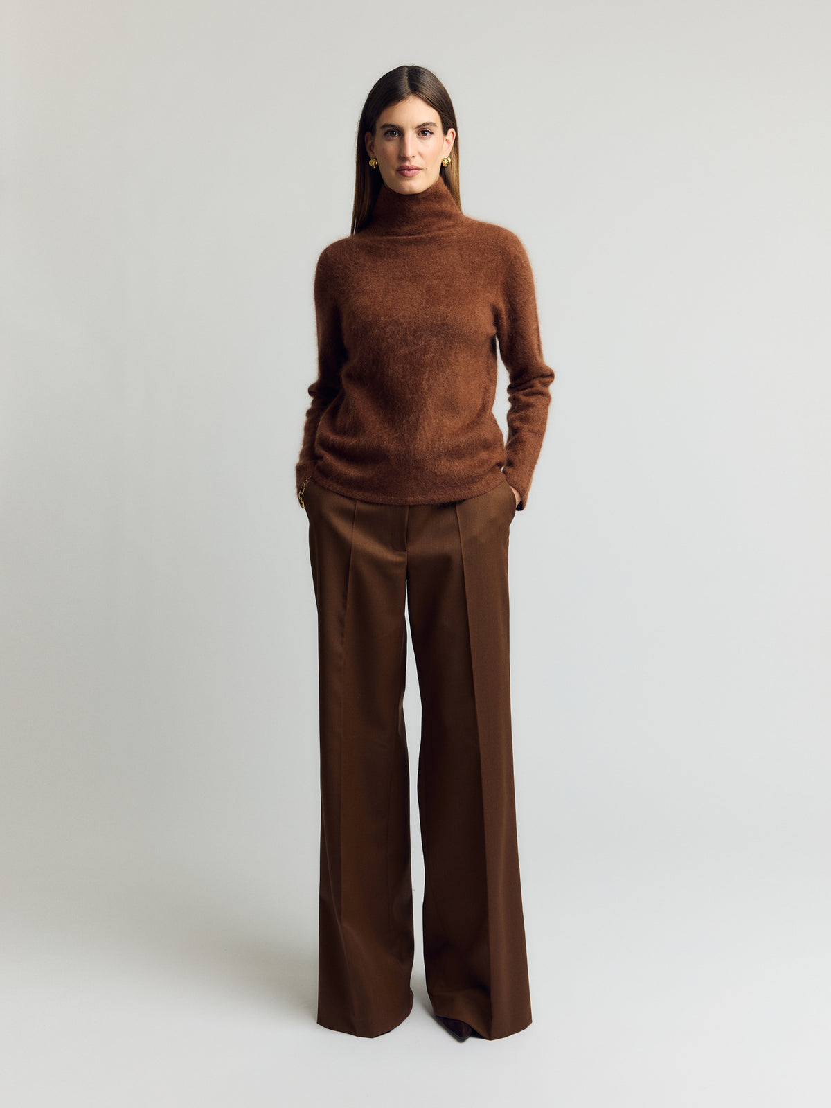 Medea Cashmere Turtleneck Knit