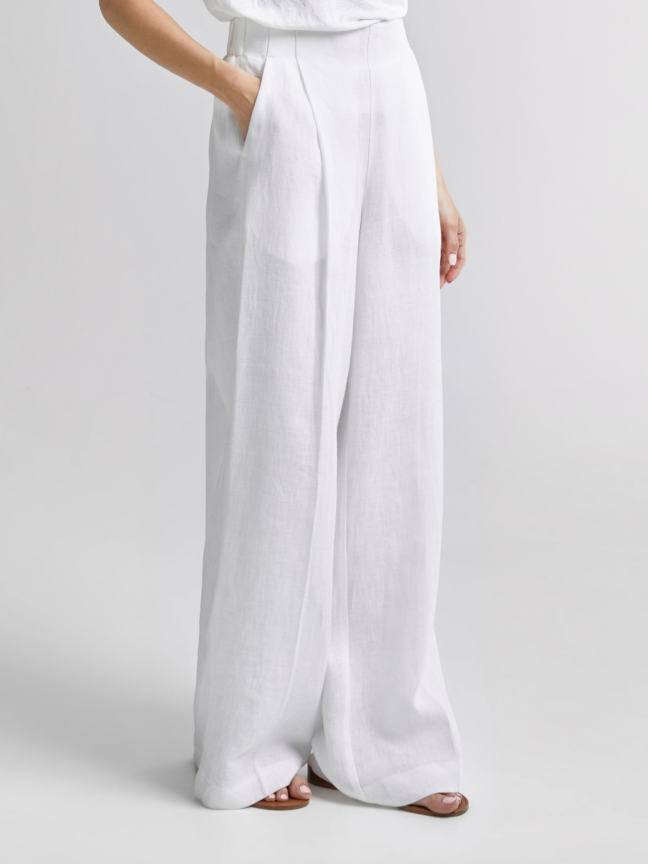 Kamille 3 Linen Trousers
