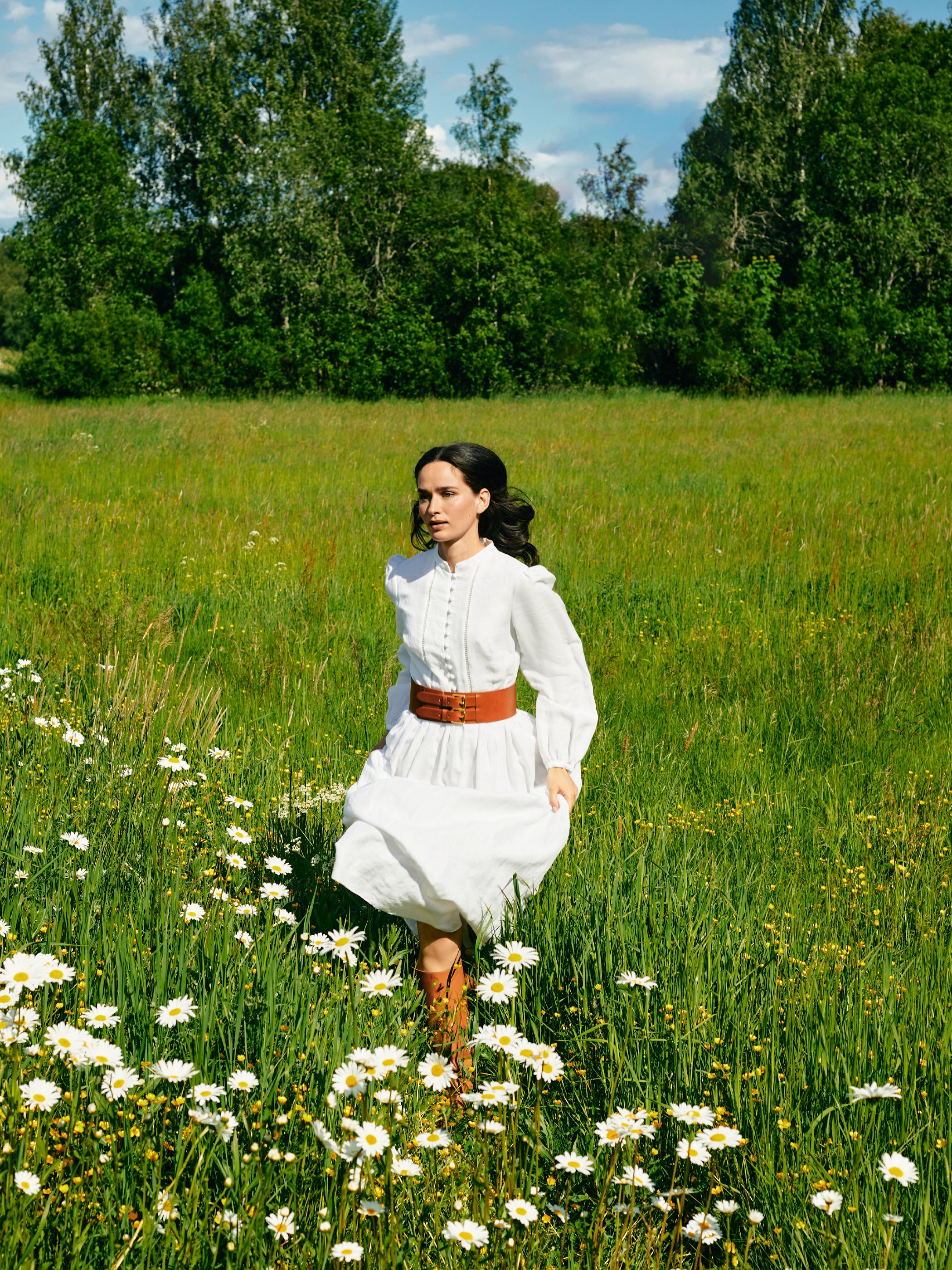 Radelle Linen Dress