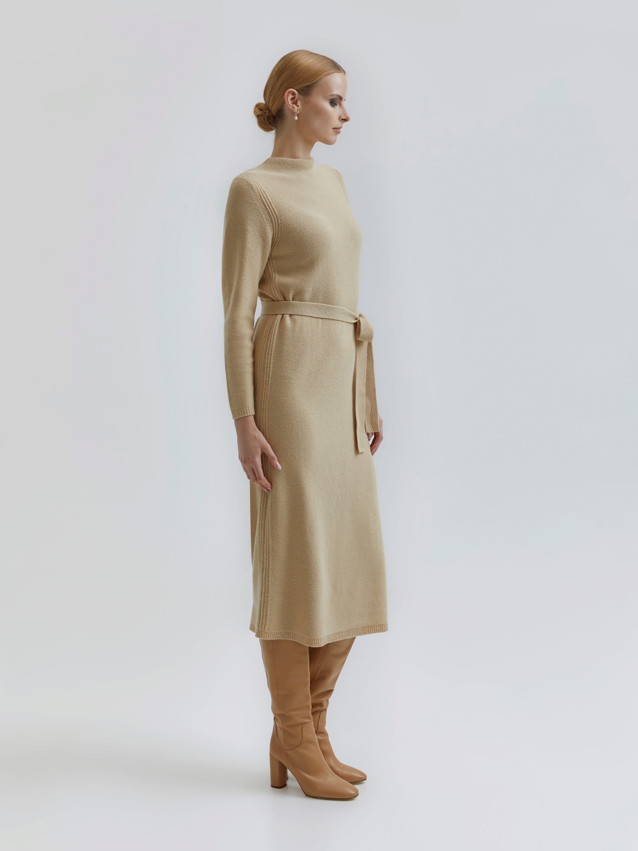 Sera Merino-Cashmere Knit Dress