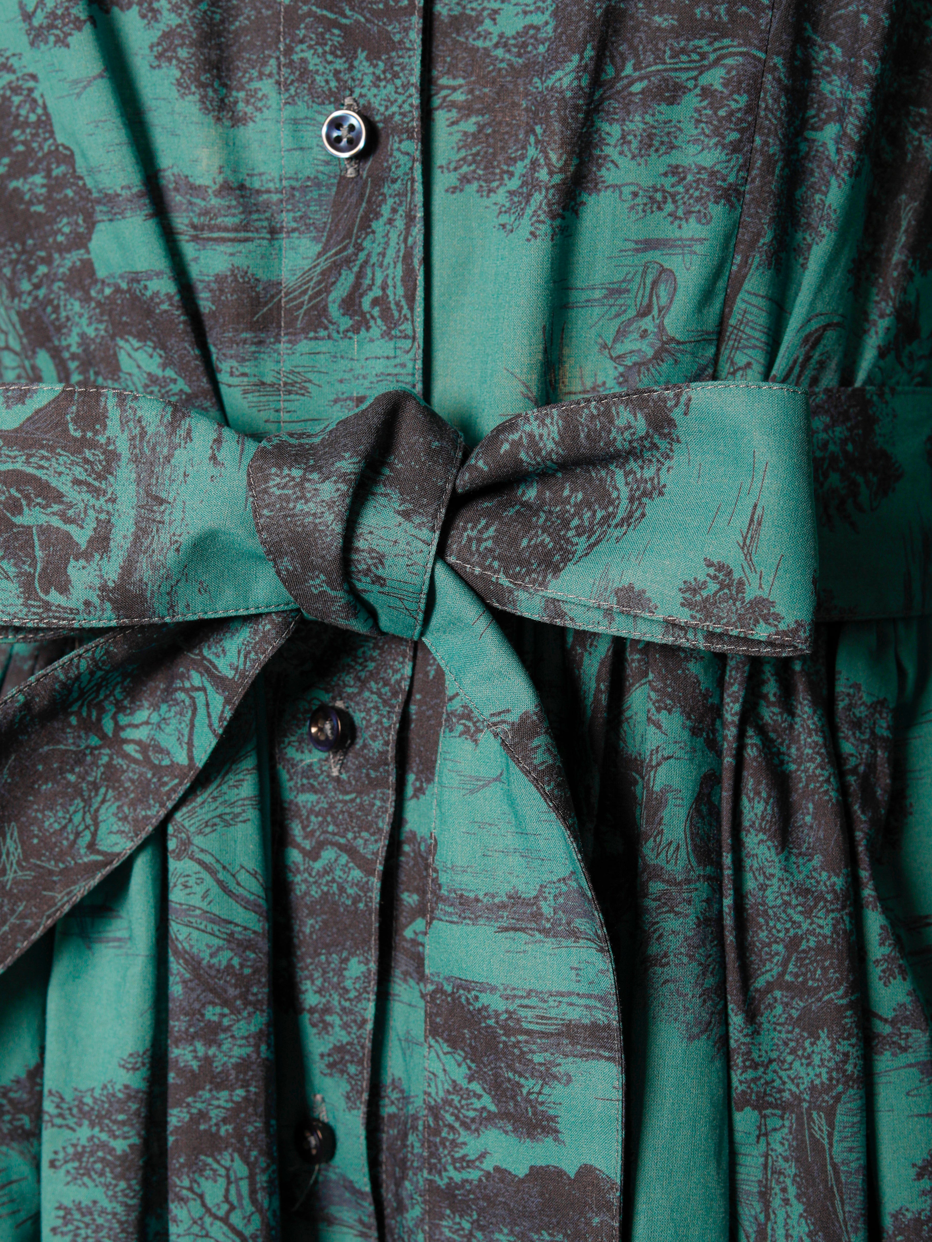 Robe Sinne Toile de Jouy