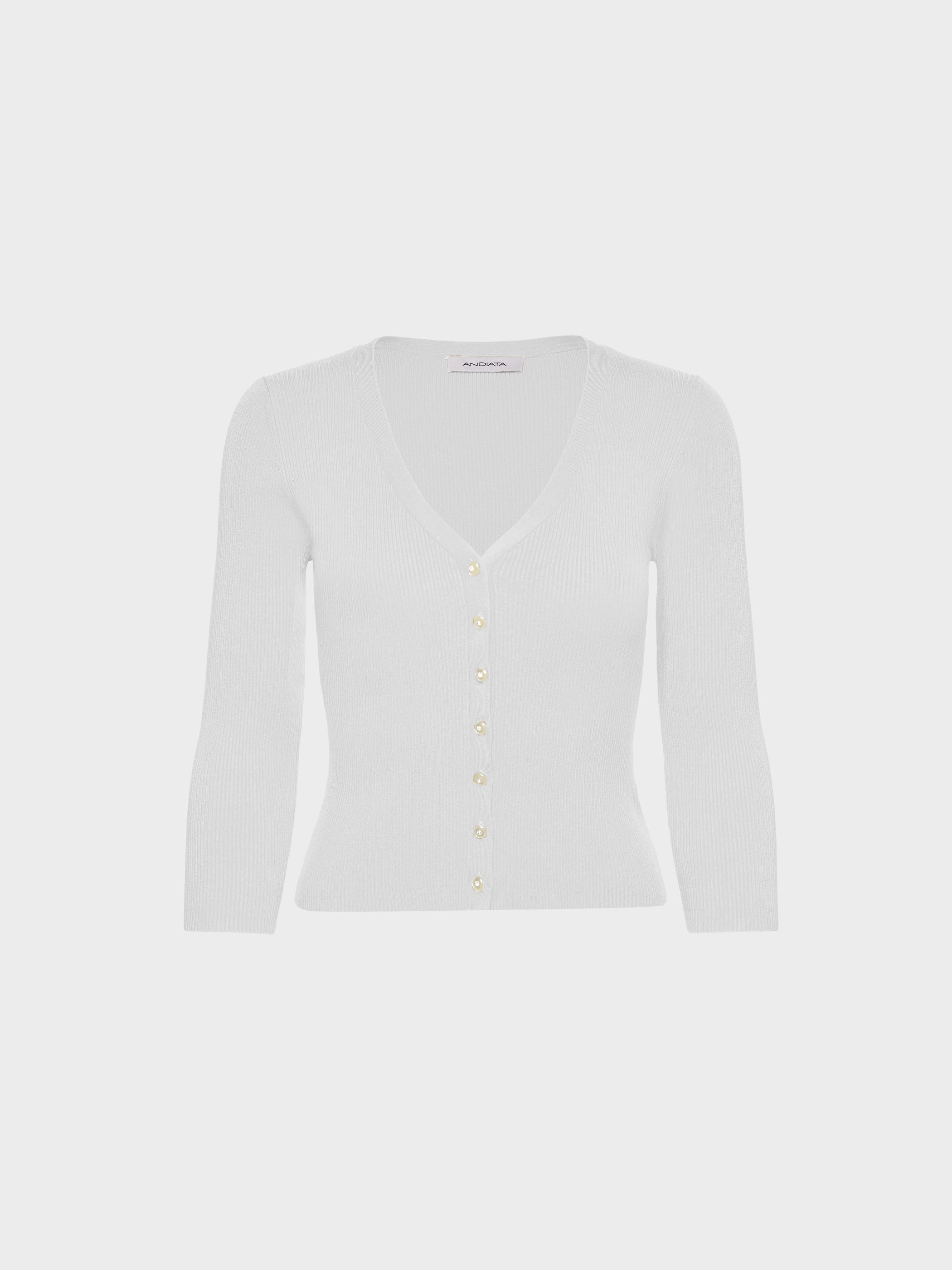 Stacie Rib-Knit Cardigan