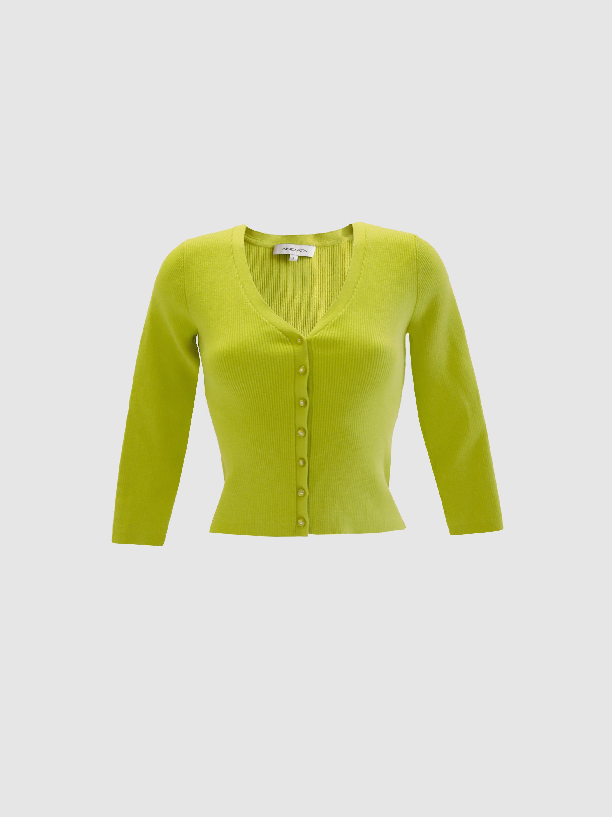 Stacie Rib-Knit Cardigan