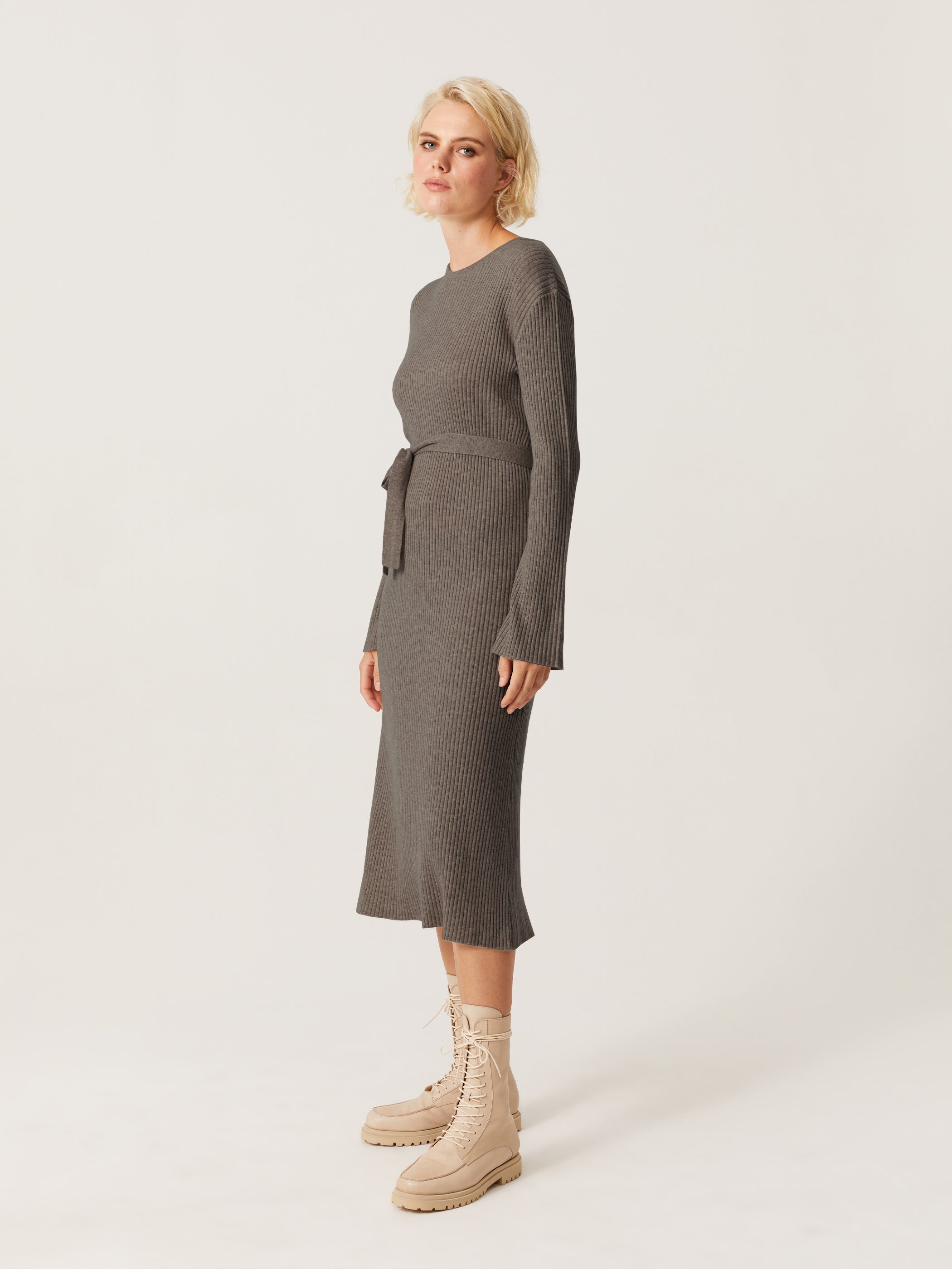 Edla Wool-Cashmere Knit Dress
