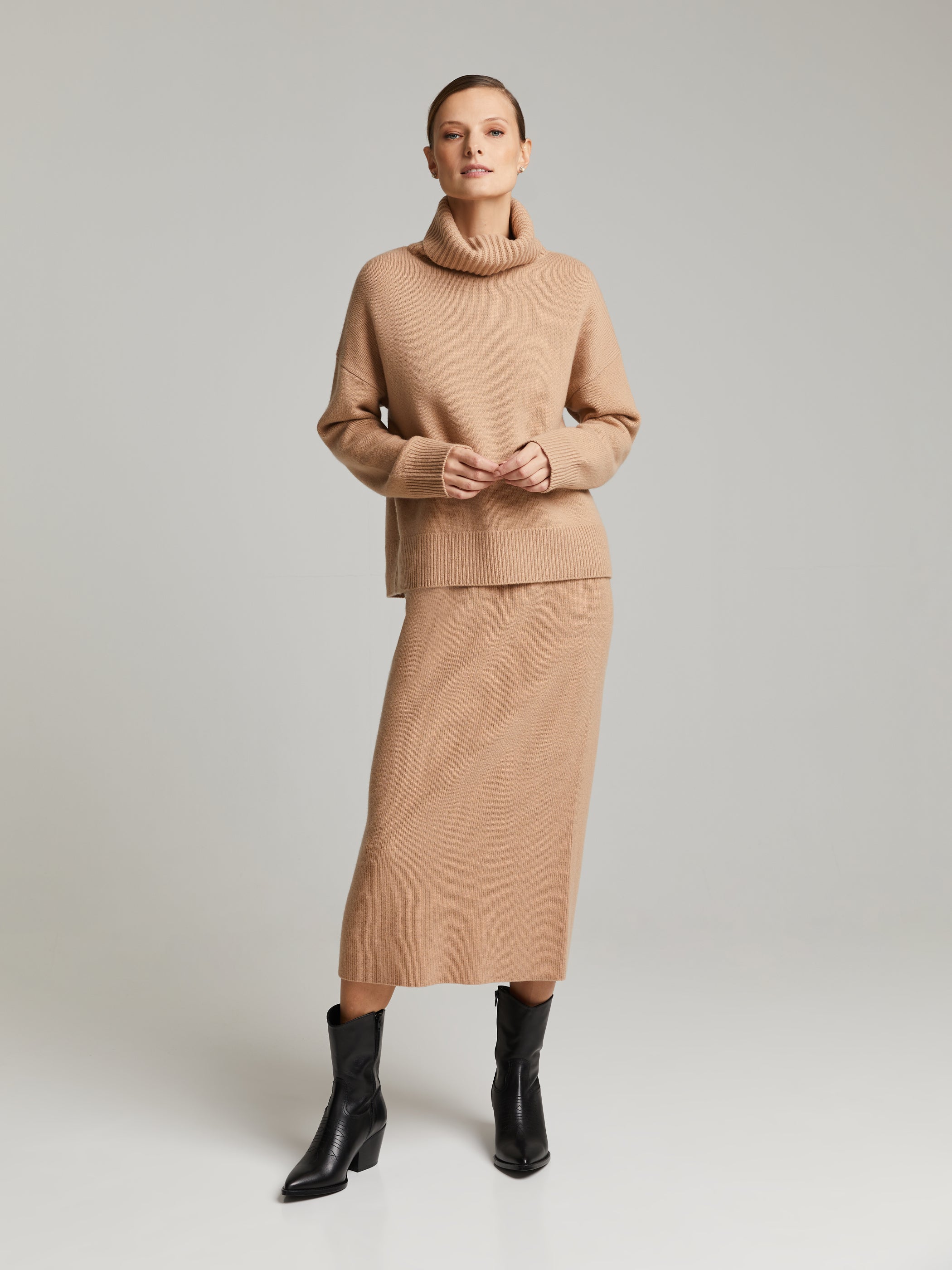 Edmee Wool-Cashmere Skirt
