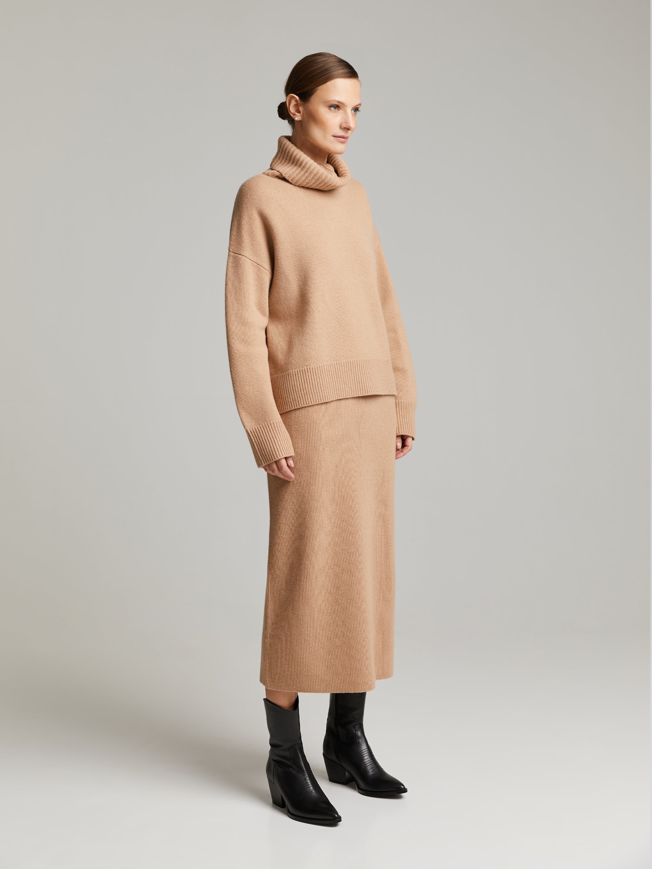 Edmee Wool-Cashmere Skirt