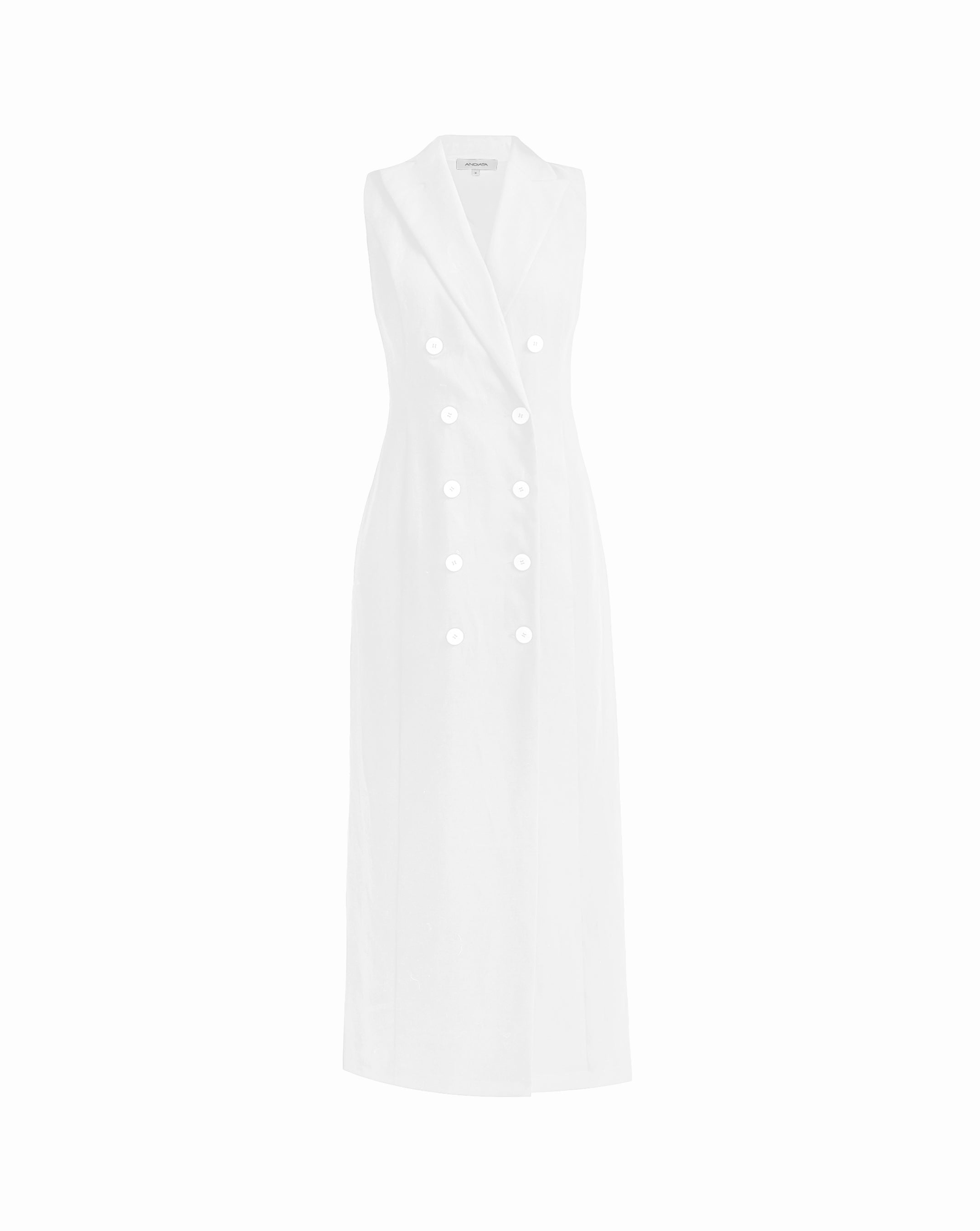 Jade Linen Dress