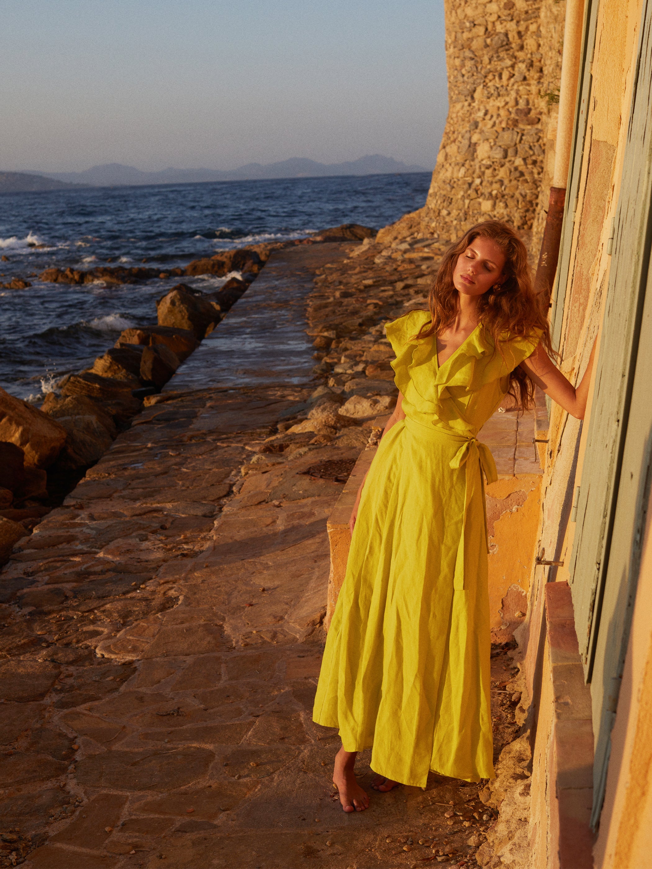 Shelia Linen Dress
