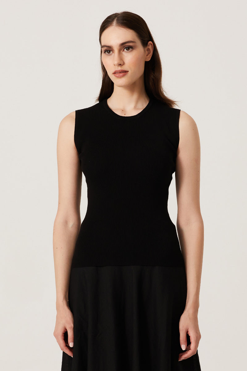 Andiata - Griet R Rib Knit Top1