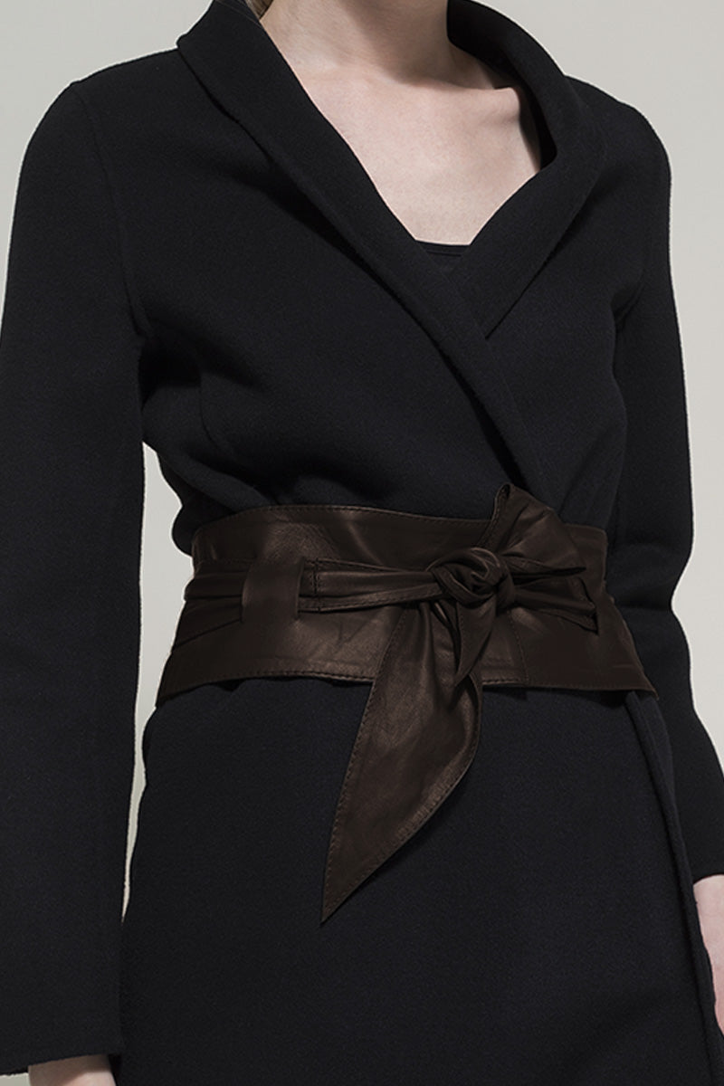 Andiata - Raine Leather Tie Belt2