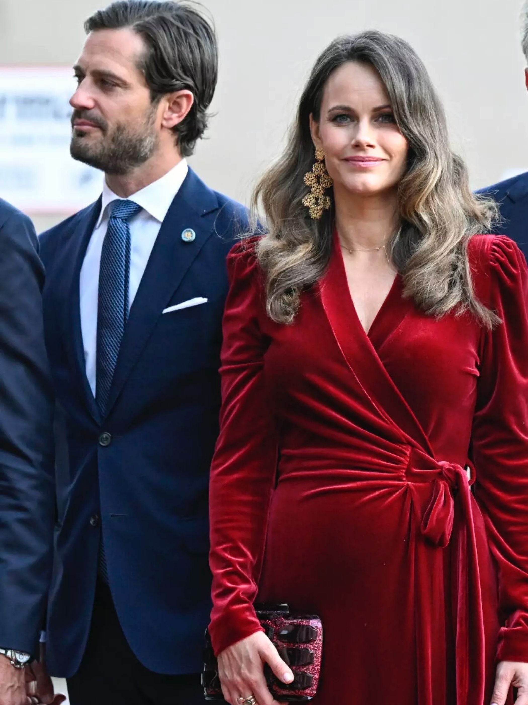 Princess Sofia in two Andiata dresses at the opening of Swedish Parliament