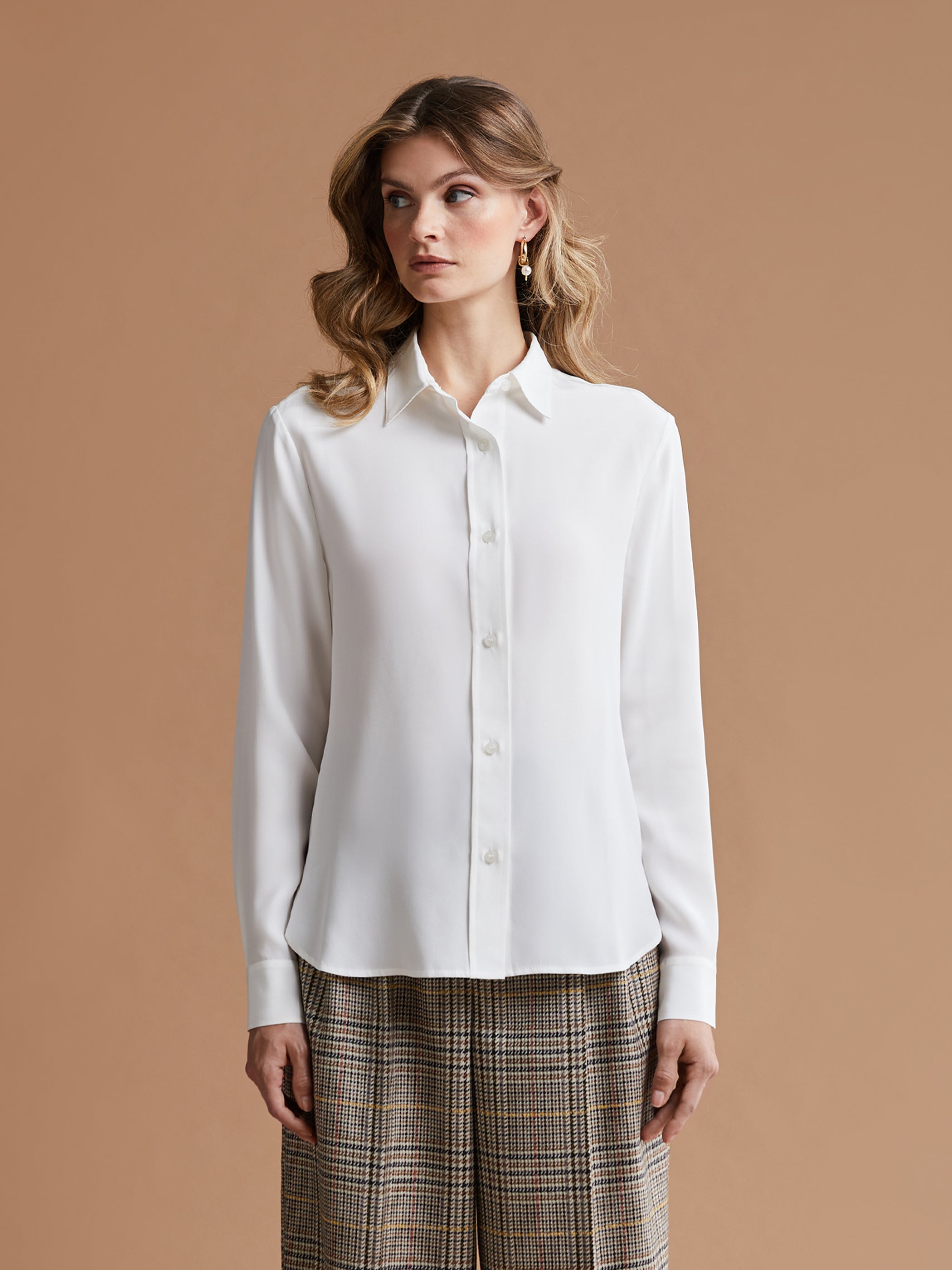 Silk shirt sale sale