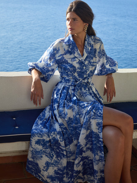 unoa ウノア リナモンド Tee shirt Toile de Jouy unoa ウノア リナモンド Tee shirt Toile de Jouy □【Tee shirt