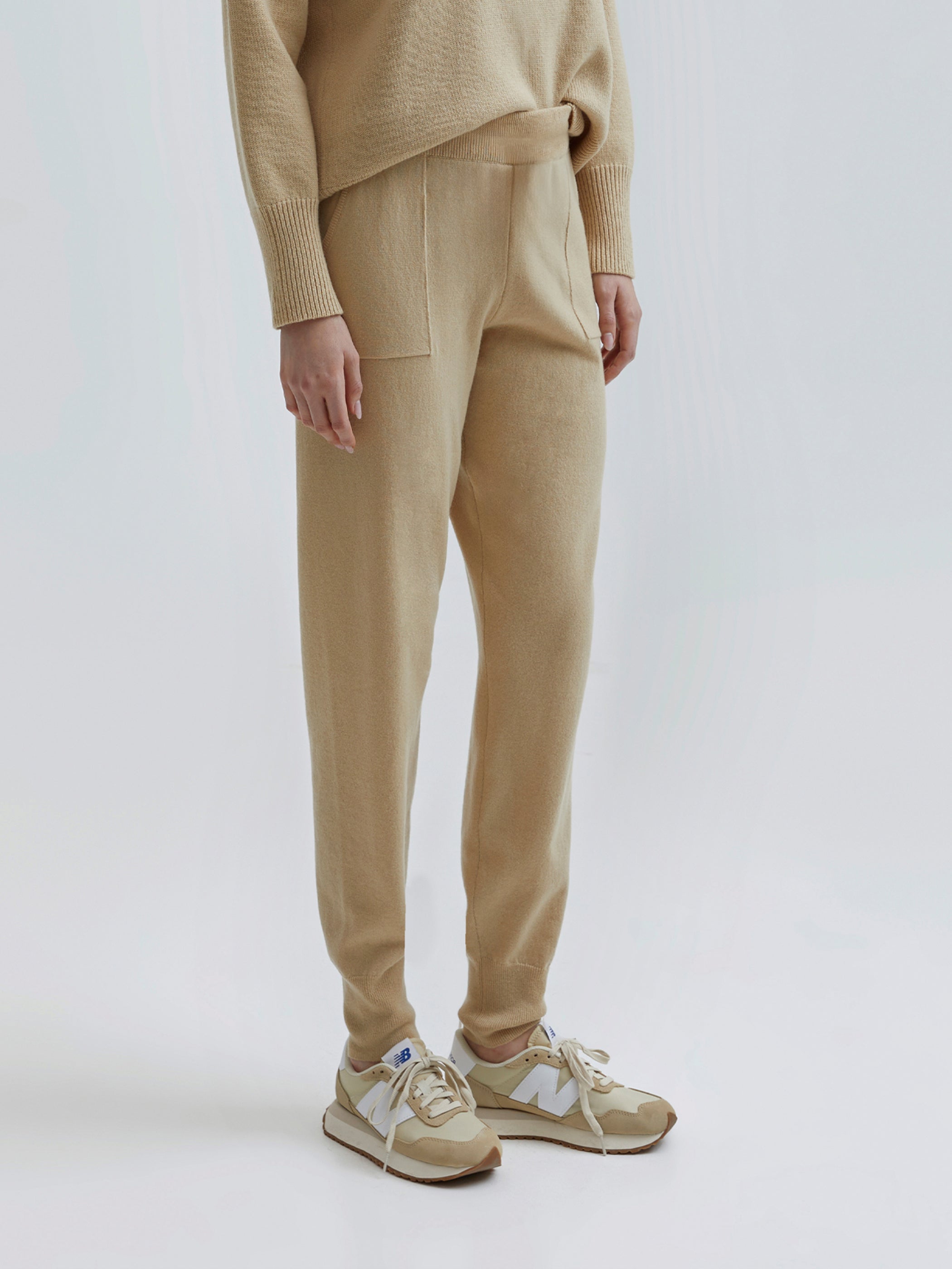 Amila Merino-Cashmere Knit Pants