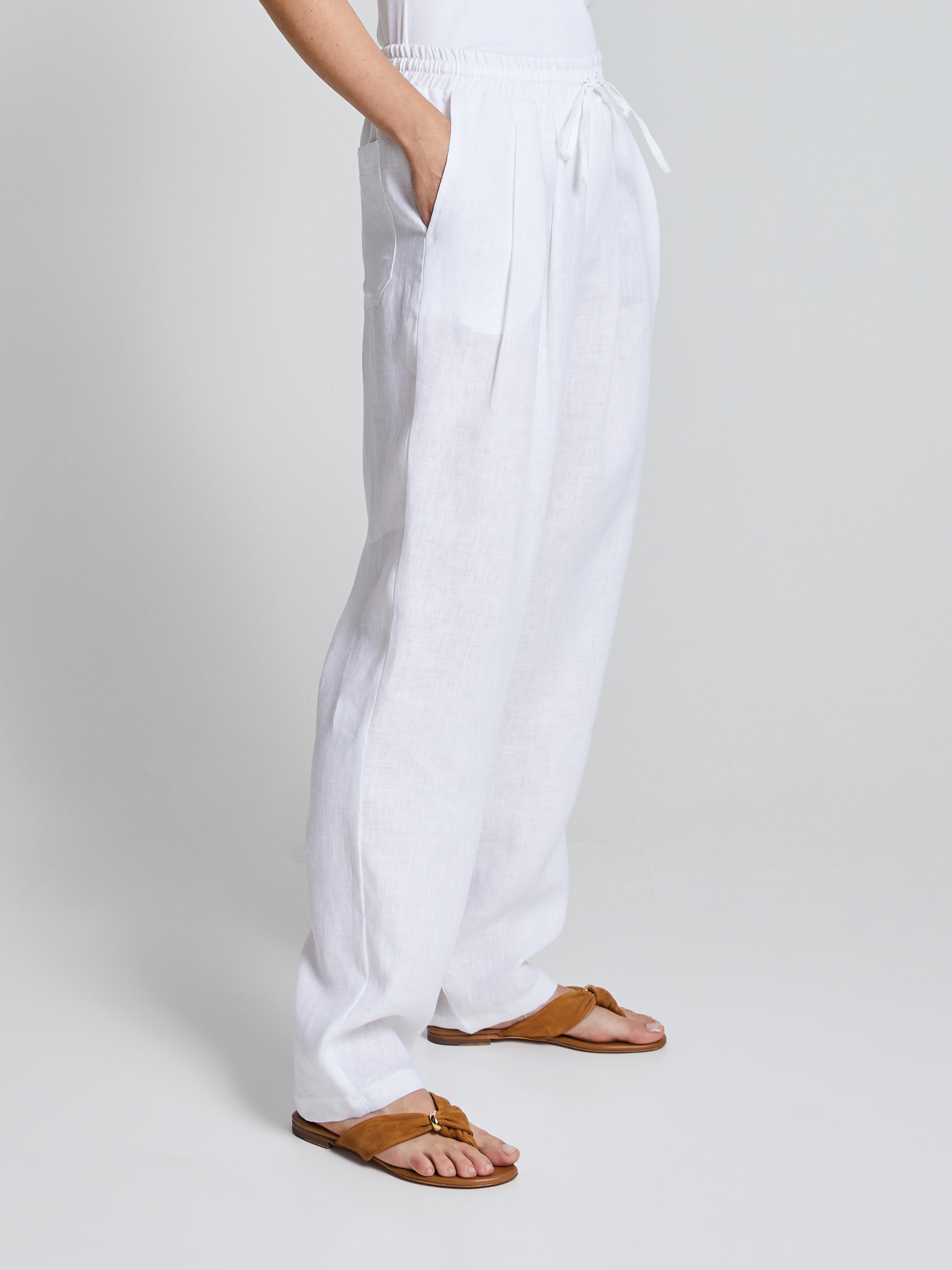 Clady Linen Trousers