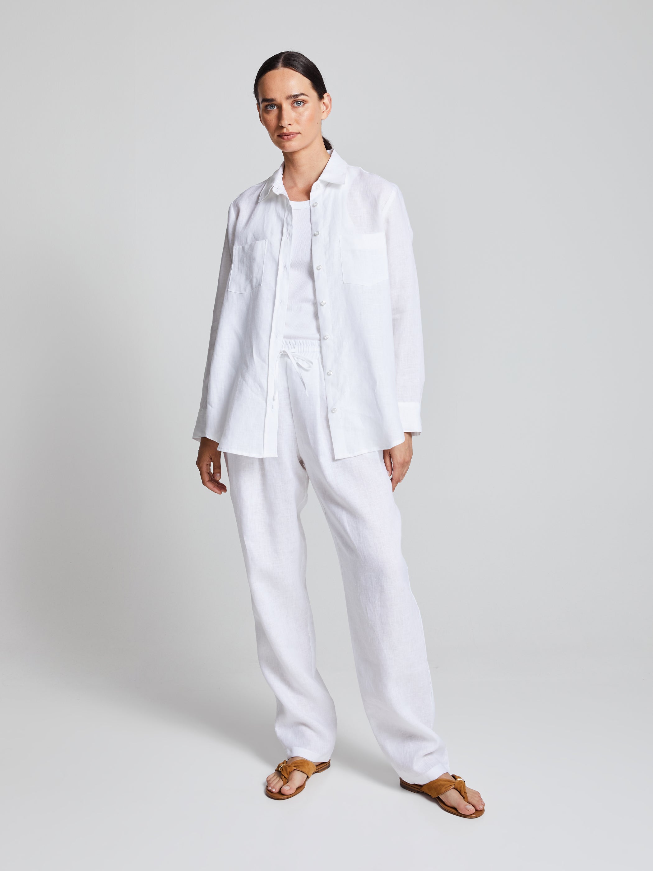 Clady Linen Trousers