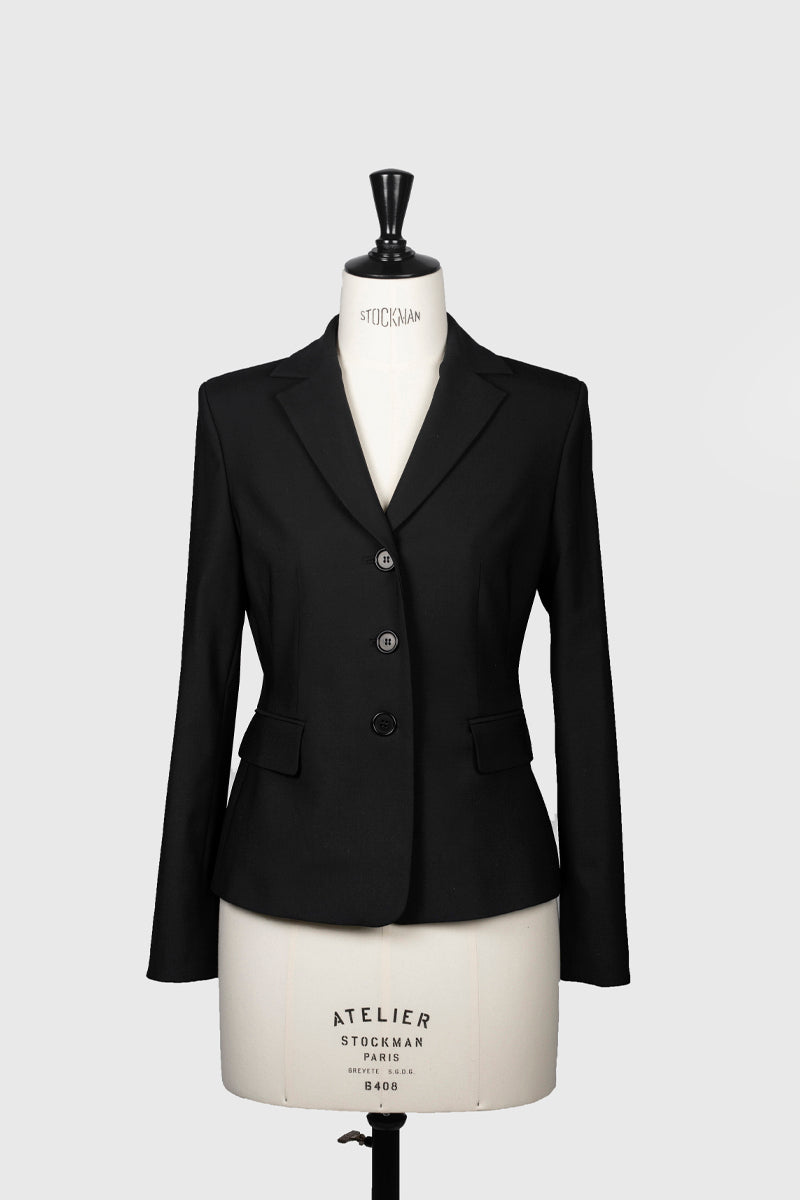 Dana Wool Blazer - Black – Andiata