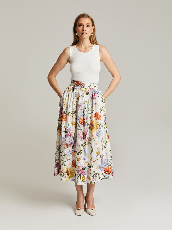 Fiia 85 Skirt Typography Print main image 0