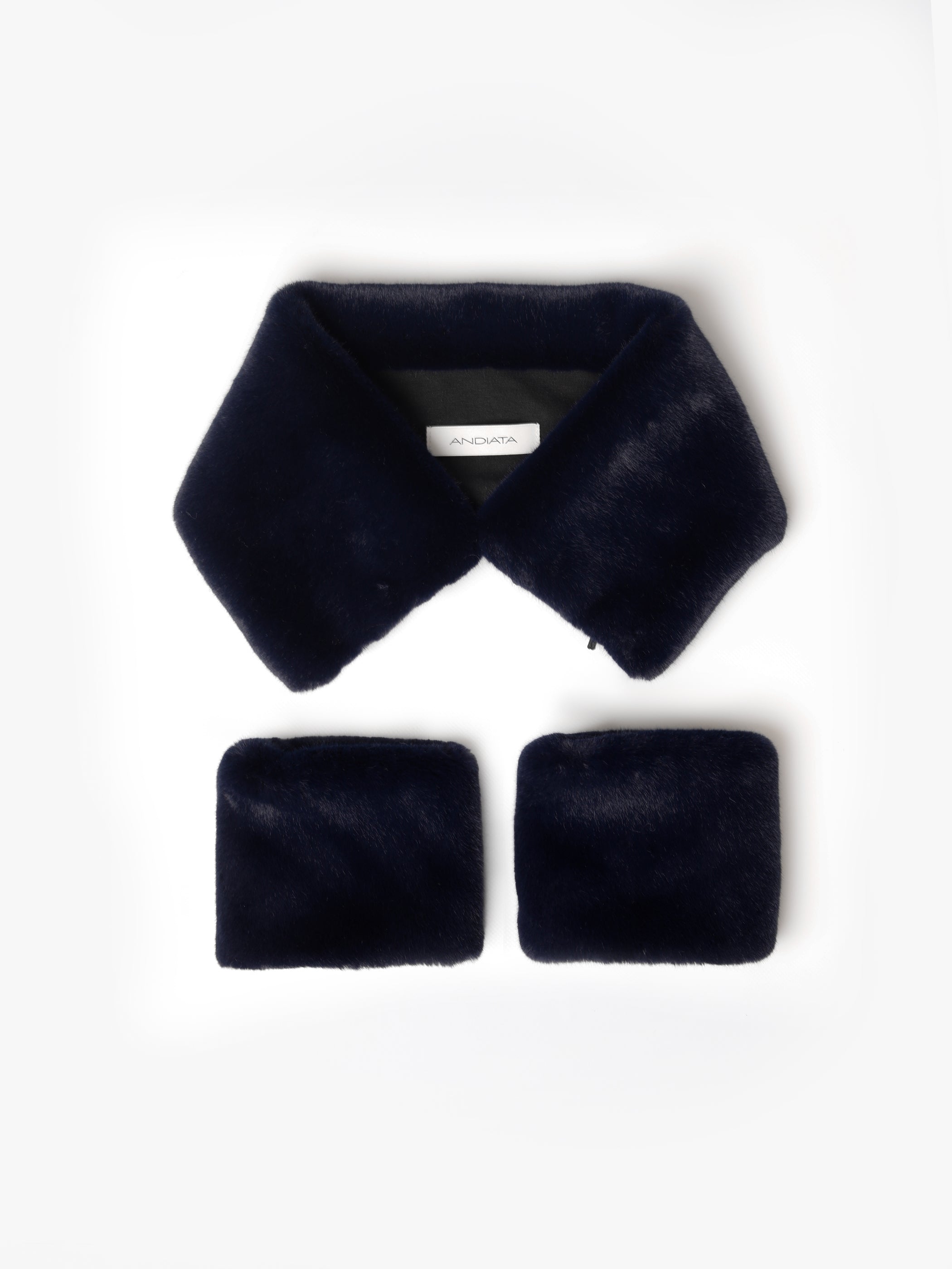 Gianina Faux-Fur Accessory Set