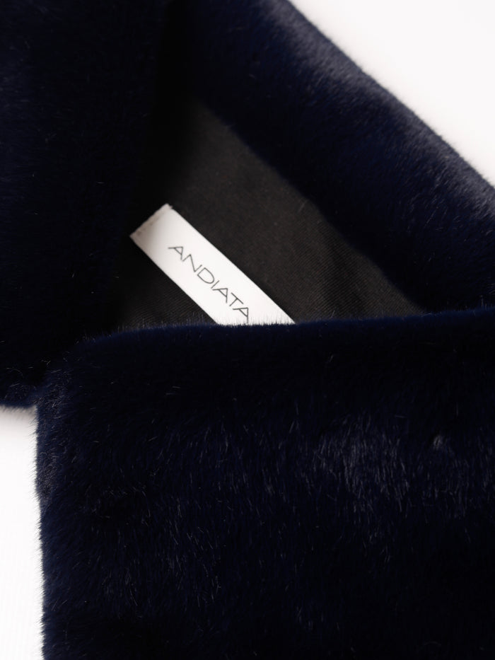 Gianina Faux Fur Accessory Set Cinnamon