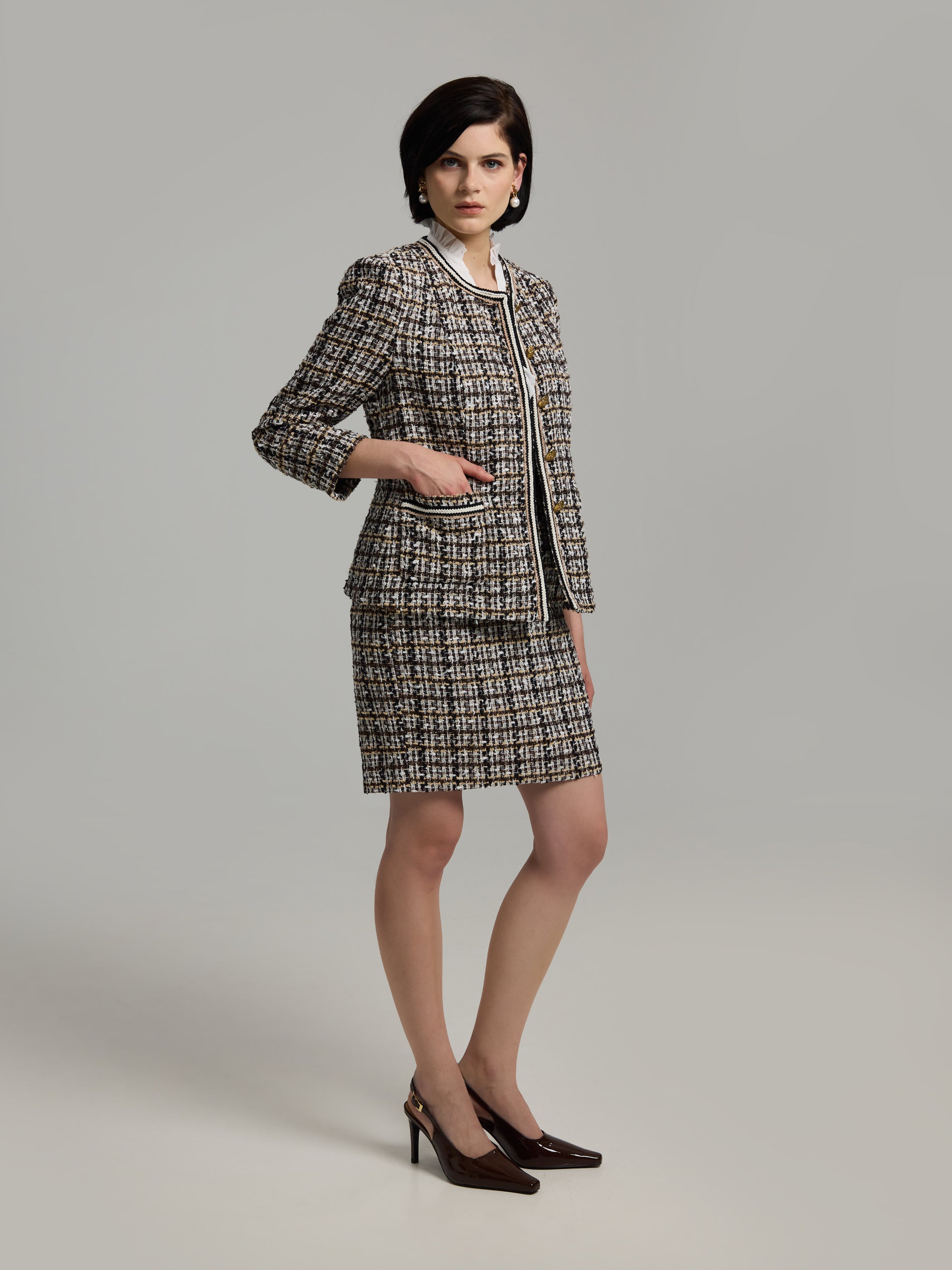 Gisele Bouclé Blazer