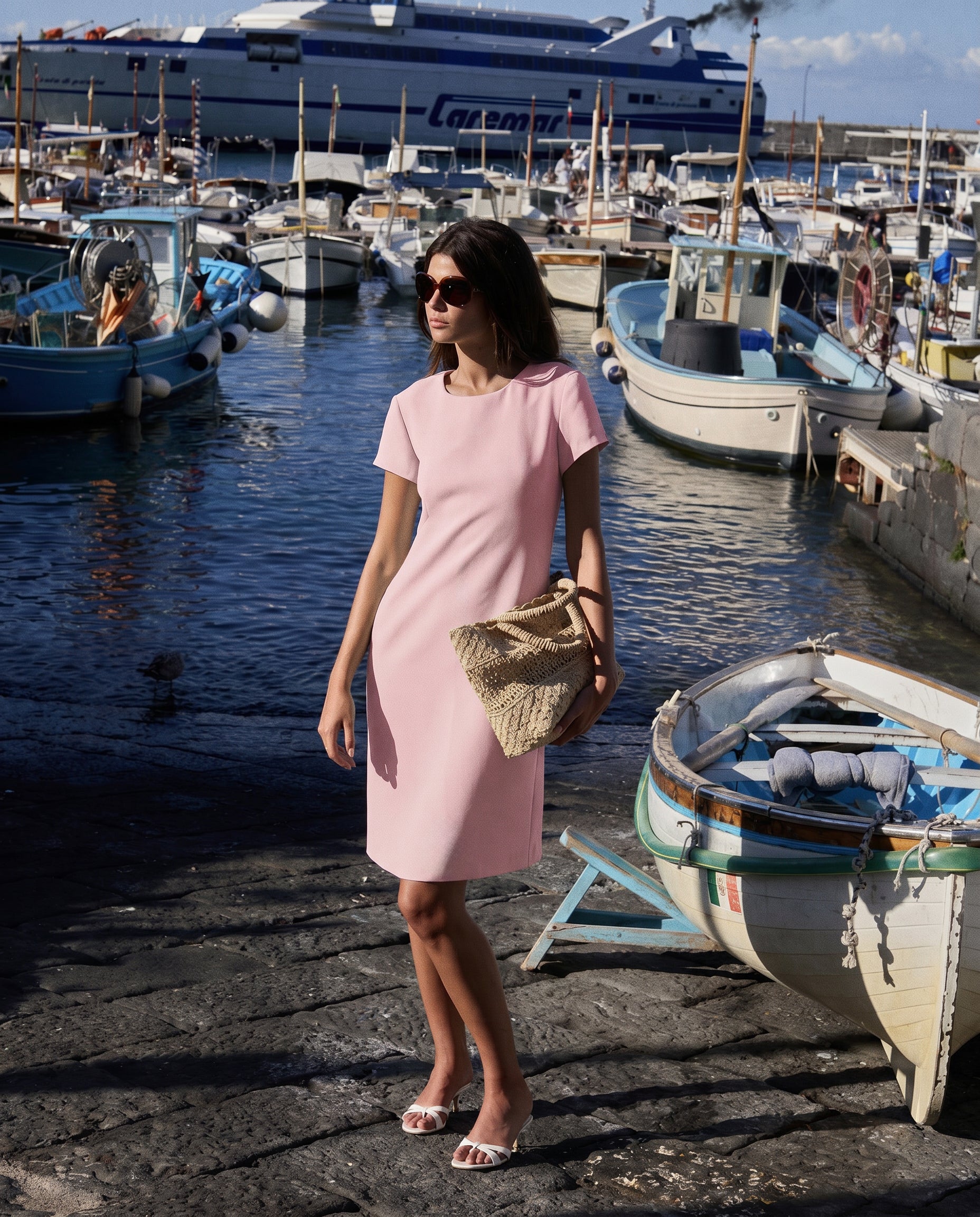 Robe Kacey Pivoine Rose