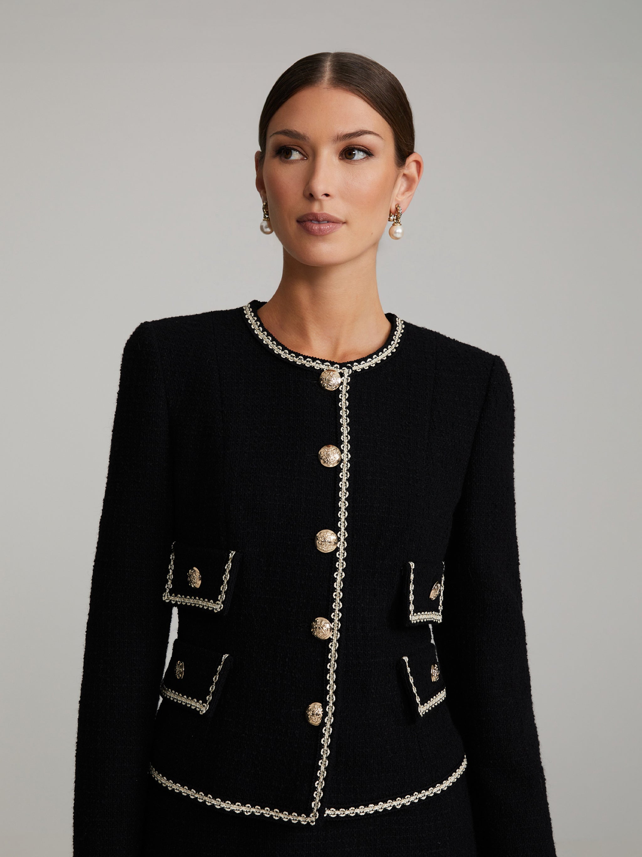 Lesley Black Blazer - Andiata – Andiata