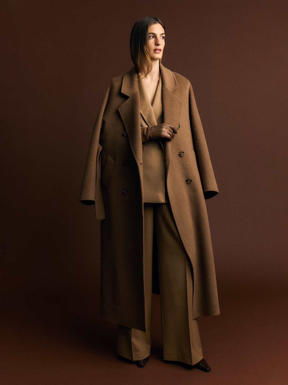 Manteau en Laine Muusa