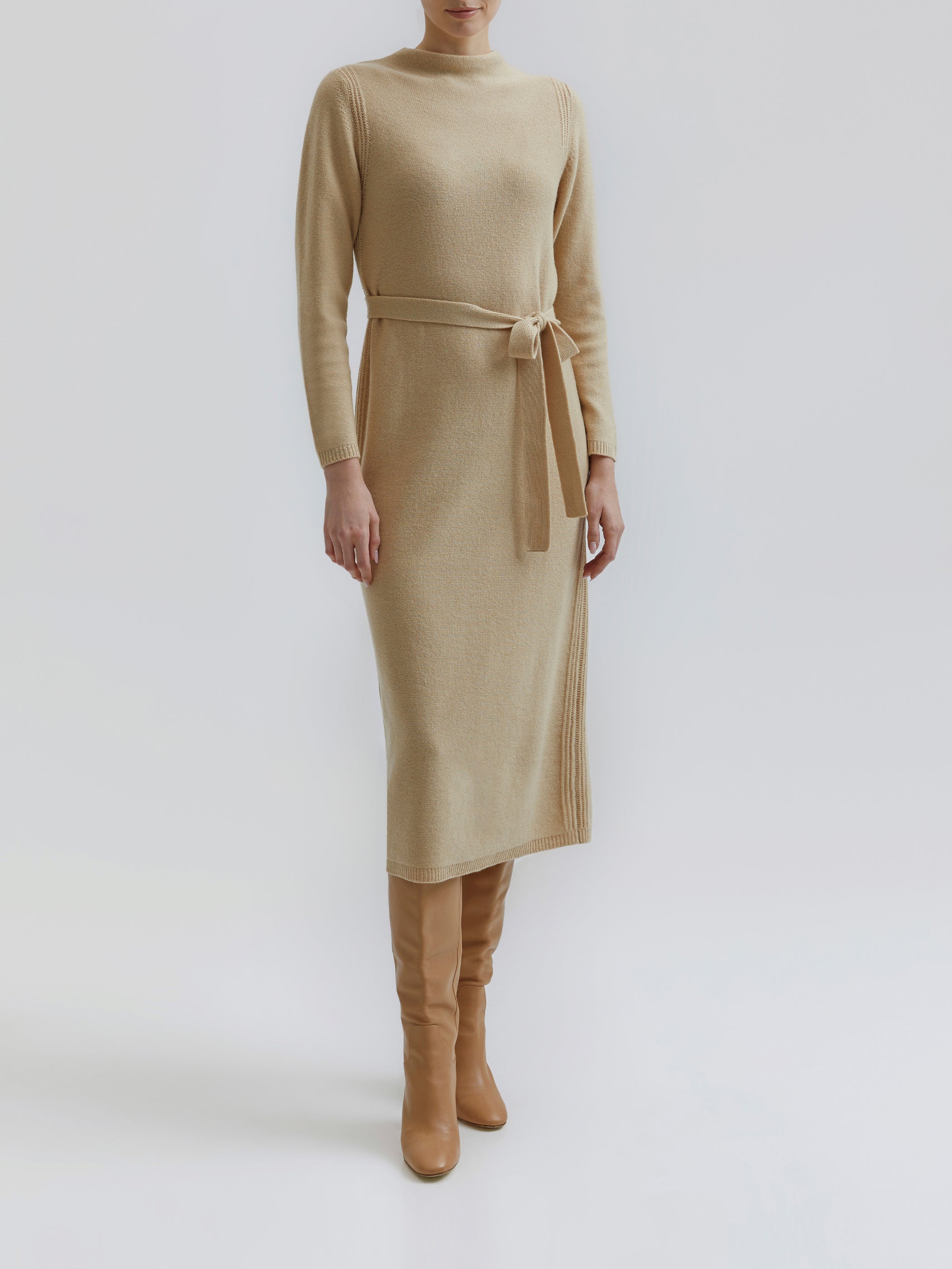 Sera Merino-Cashmere Knit Dress