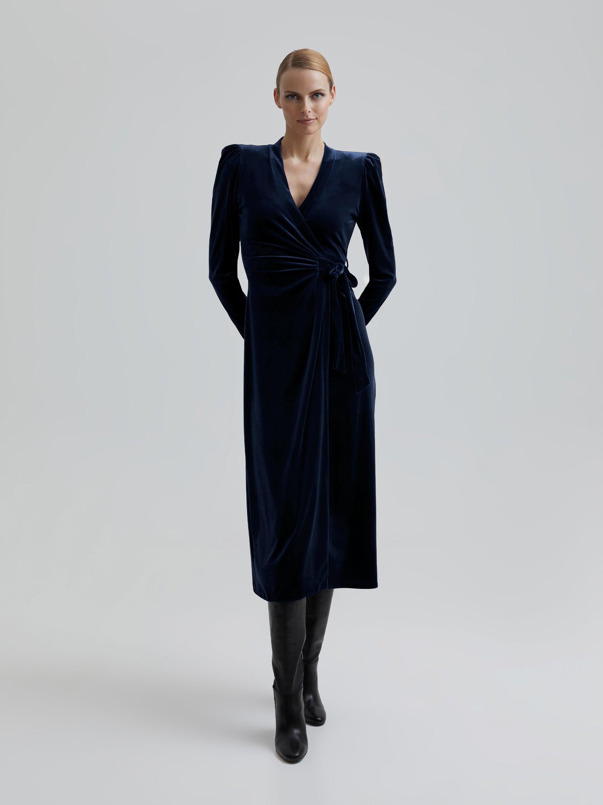 Sibley Velvet Dress