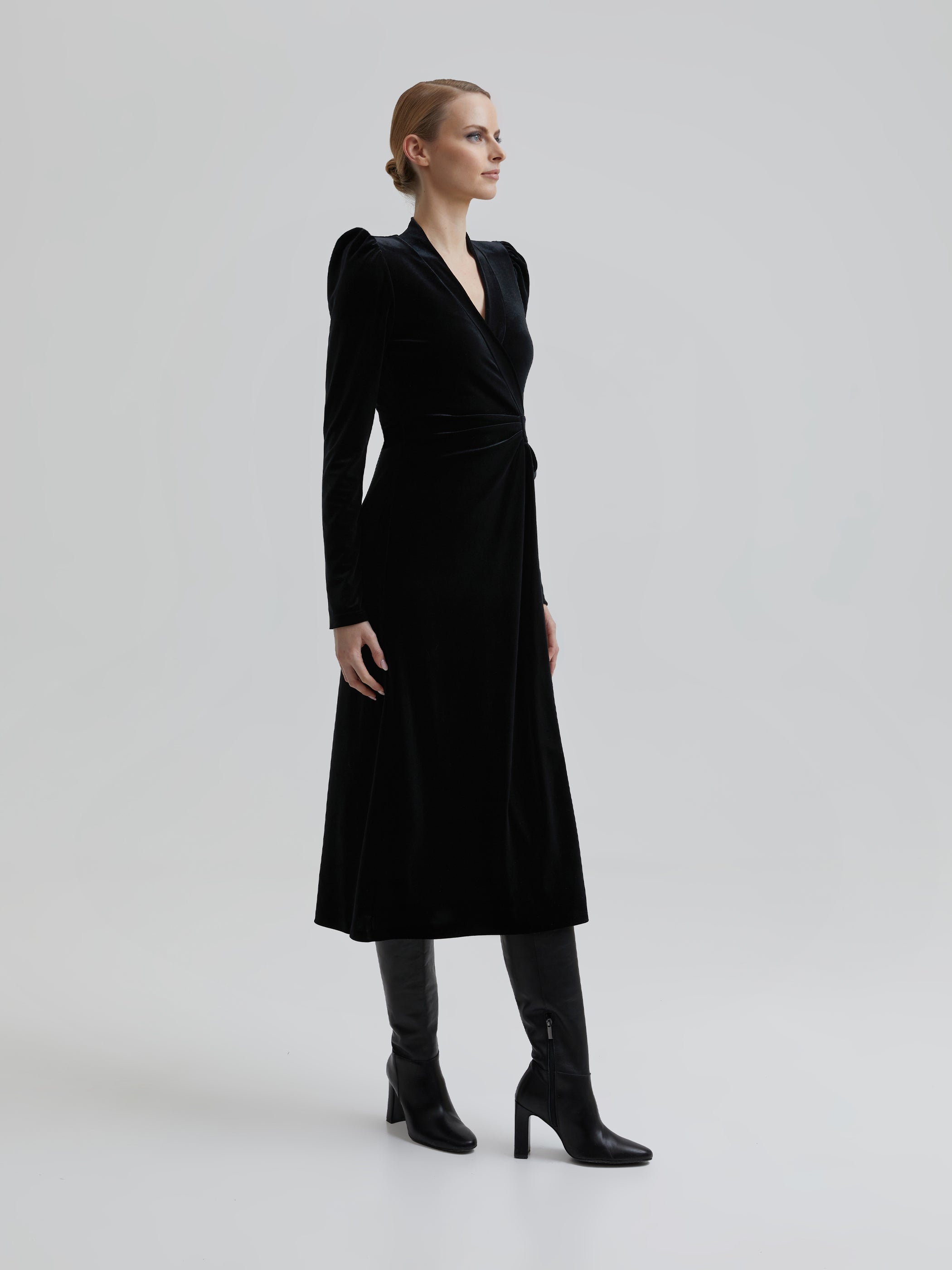 Sibley Velvet Dress