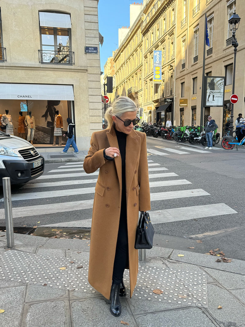 Angie 2 Coat Camel Brown 063