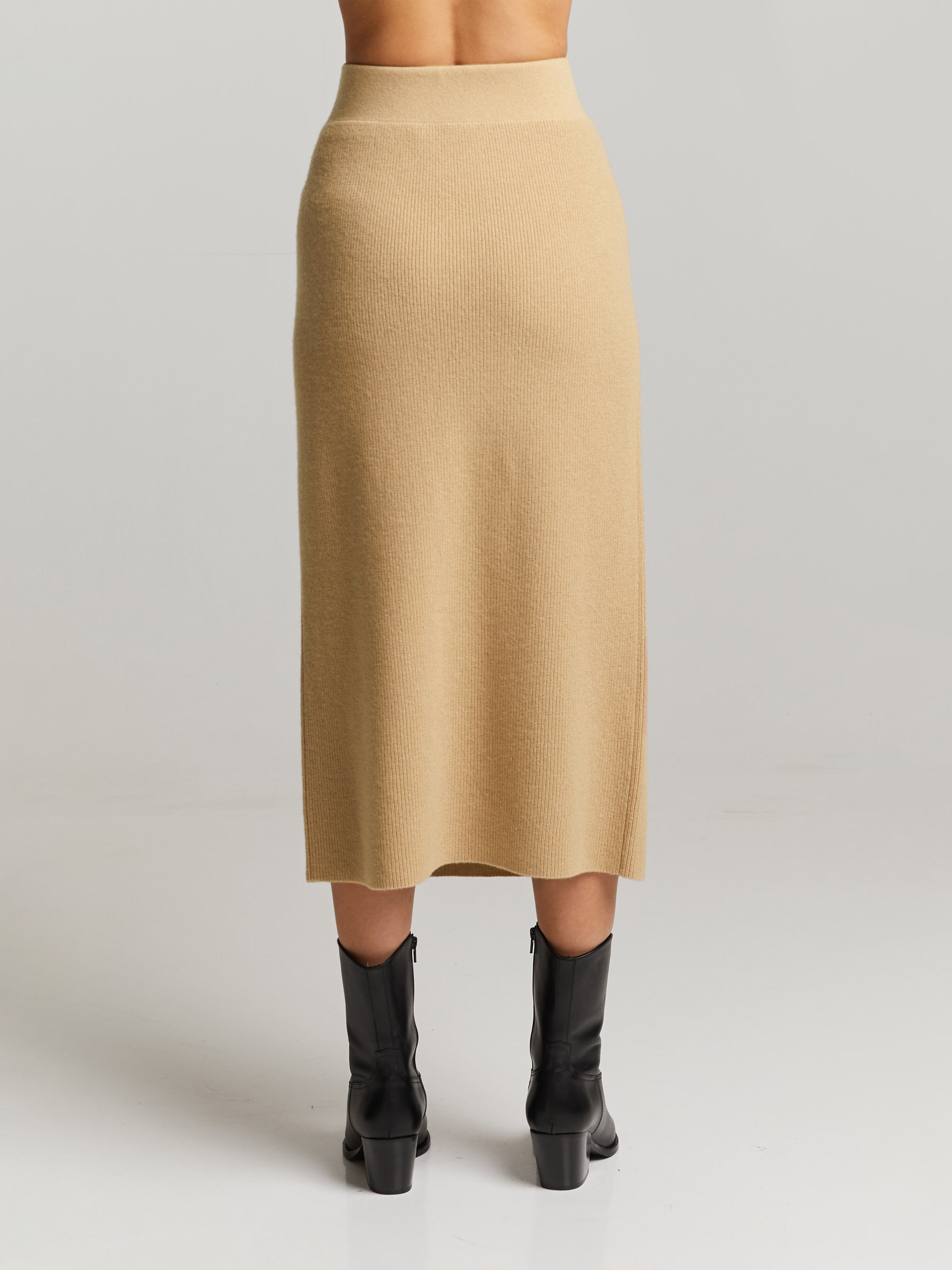 Edmee Merino-Cashmere Skirt