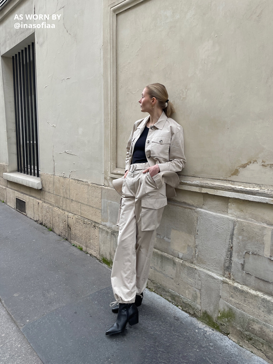 Carli 2 Champagne Beige Jacket - Andiata – Andiata