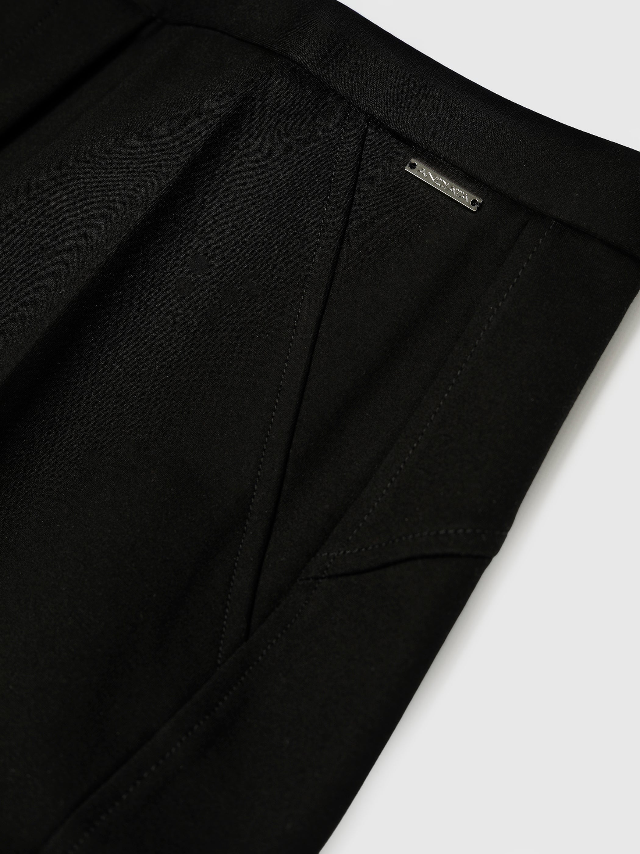 Suzette Black Trousers - Andiata – Andiata